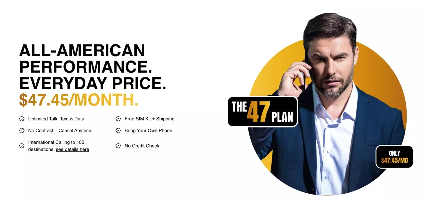 The 47 plan is named for a very specific reason (Trump Mobile)