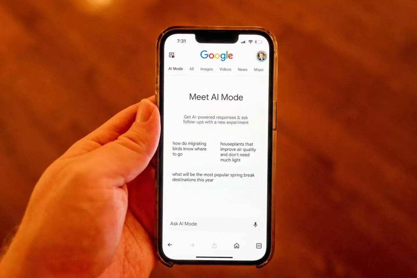 AI Mode takes traffic away from websites, causing the content that its drawing from to dry up without financial support (Smith Collection/Gado/Getty Images)