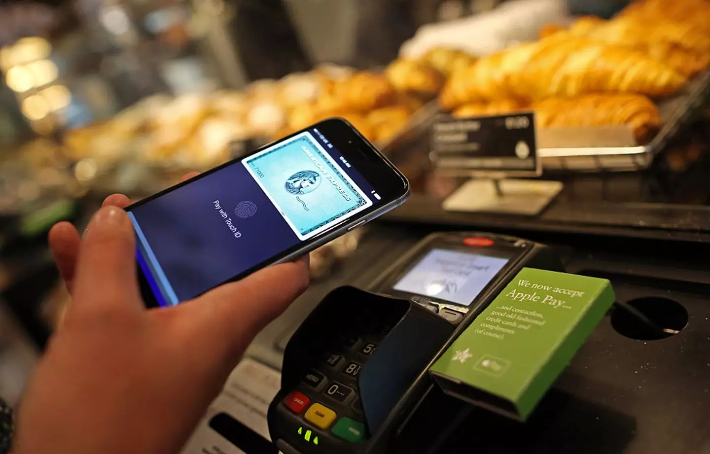 Features like Apple Pay take advantage of your phone's NFC capabilities (Chris Ratcliffe/Bloomberg via Getty Images)