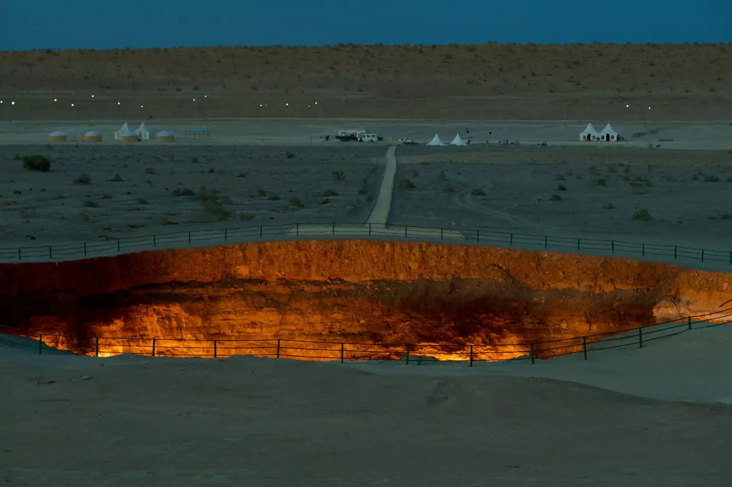 The Gateway to Hell has been burning for decades (Persefoni Photo Images / Getty)