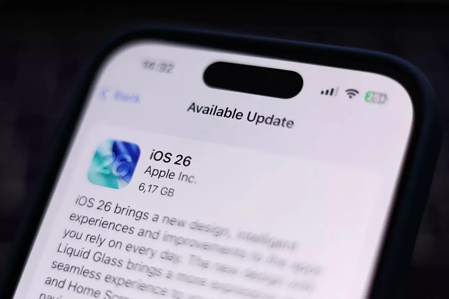 iOS 26 brought a major visual overhaul to iPhone. (NurPhoto/Contributor/Getty)