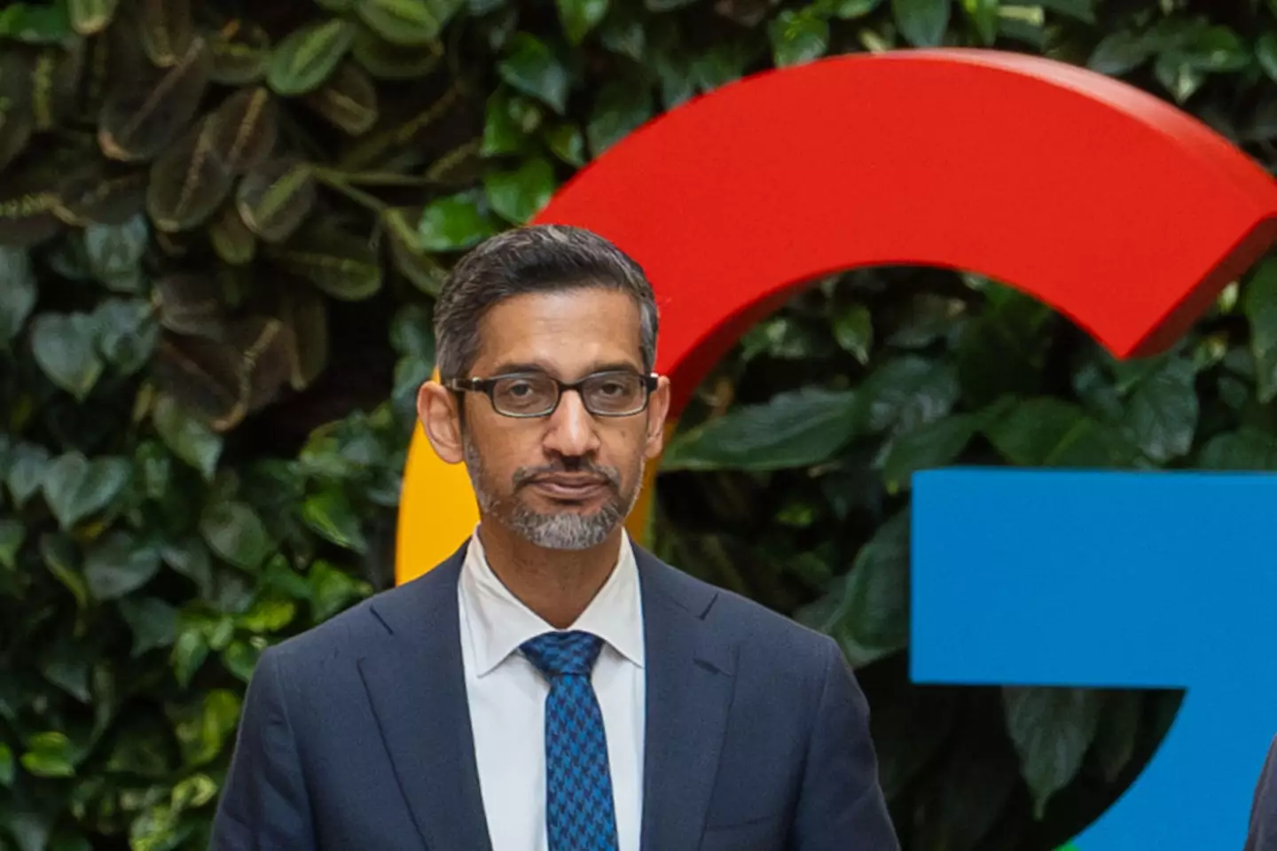 The Google CEO admitted he has ‘always been worried about technology.’ (SOPA Images/Contributor/Getty)