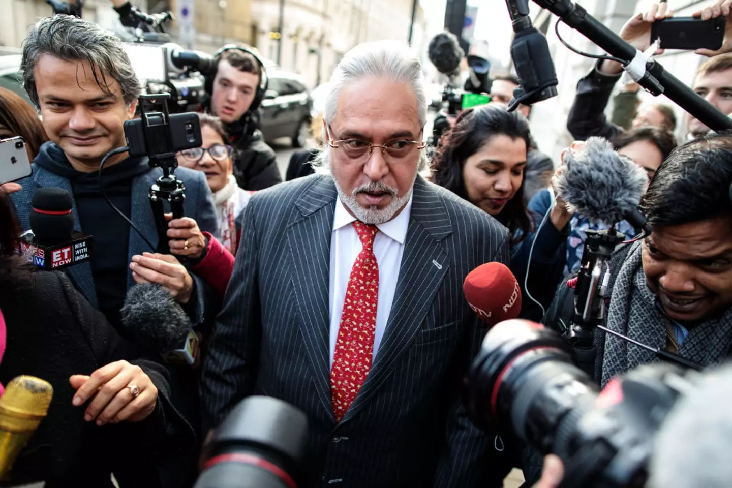 The tycoon once headed up a major Indian airline (Jack Taylor/Getty Images)