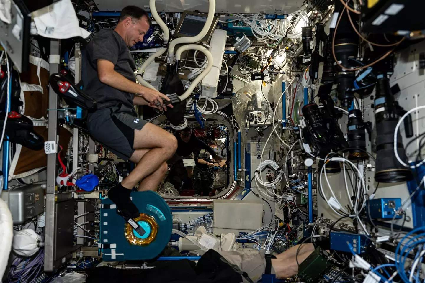 Managing the health of astronauts is a challenging task (NASA)