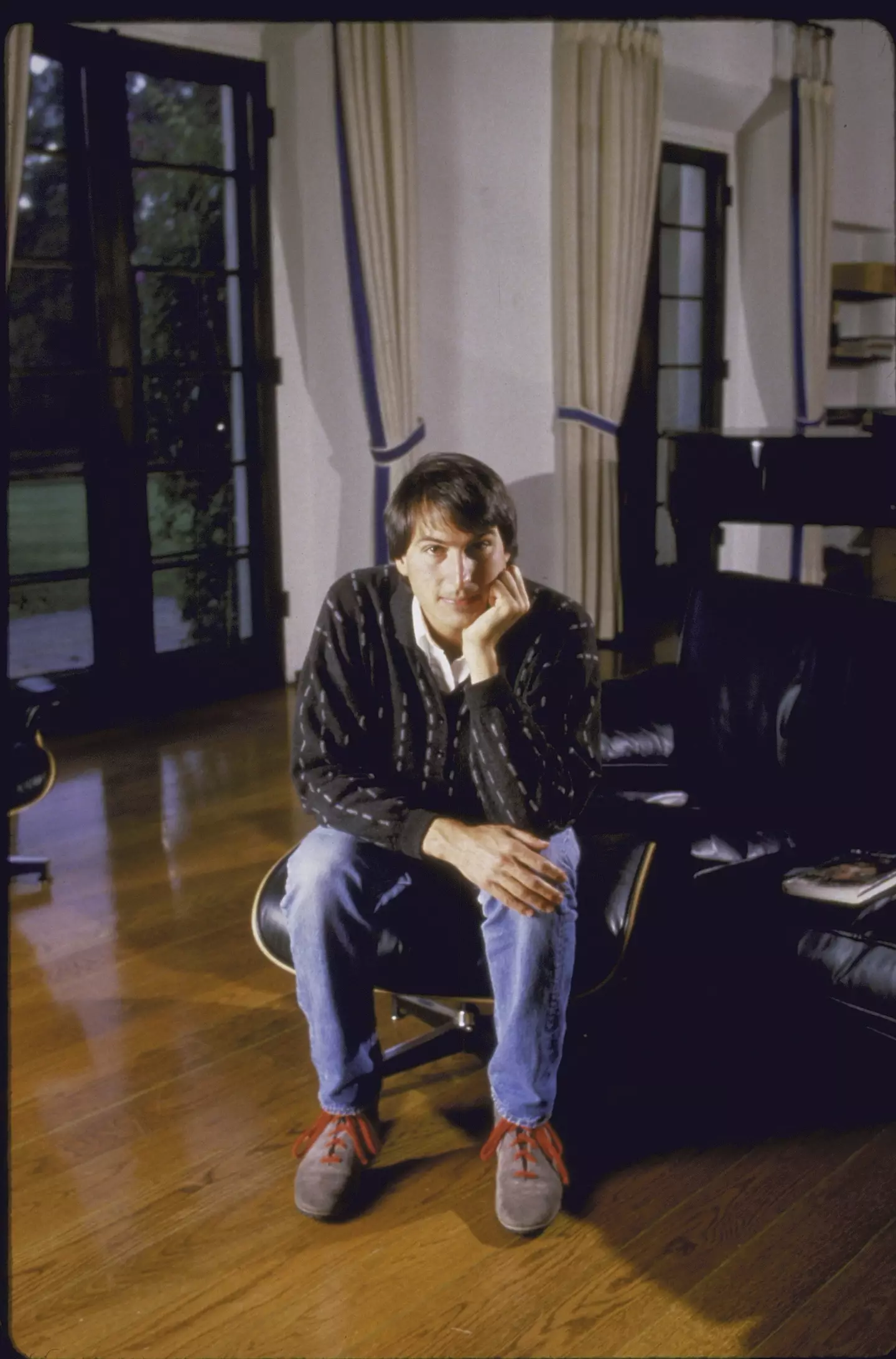 Steve Jobs talked about a system similar to ChatGPT back in 1985 (Mark Kauffman/Getty Images)