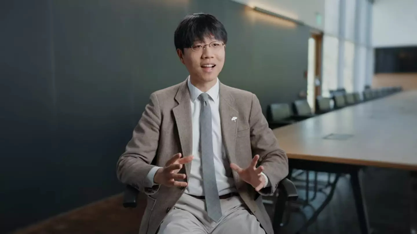 Sihao Cheng made the discovery with his fellow Princeton students while searching for the mysterious Planet 9 (YouTube/Institute for Advanced Study)