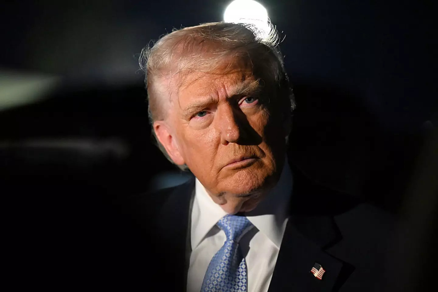 President Trump has backtracked on the Epstein Files with an explosive warning (Roberto Schmidt/Getty Images)