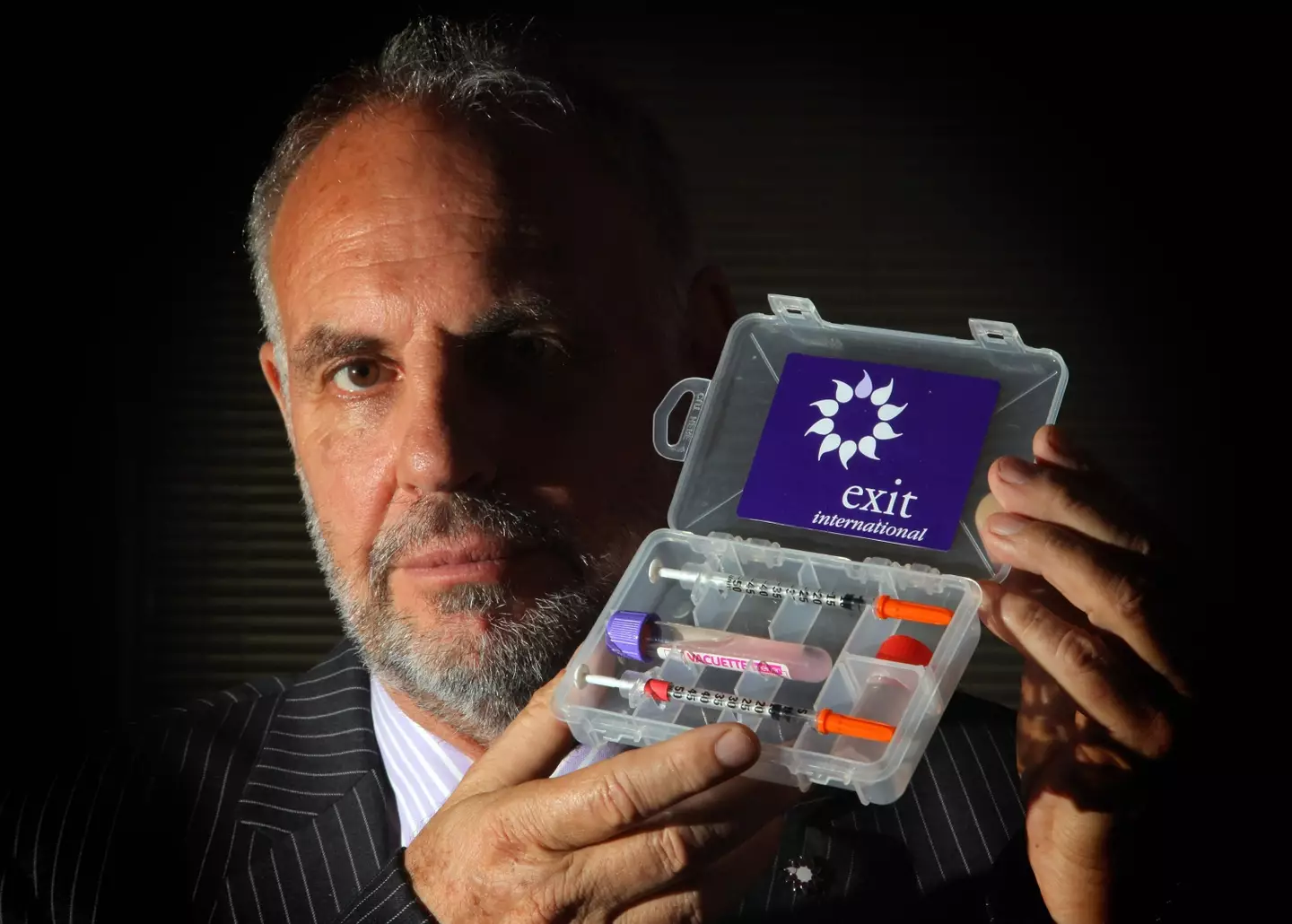 Dr. Philip Nitschke rejects allegations of strangulation (Matt Cardy / Stringer / Getty)