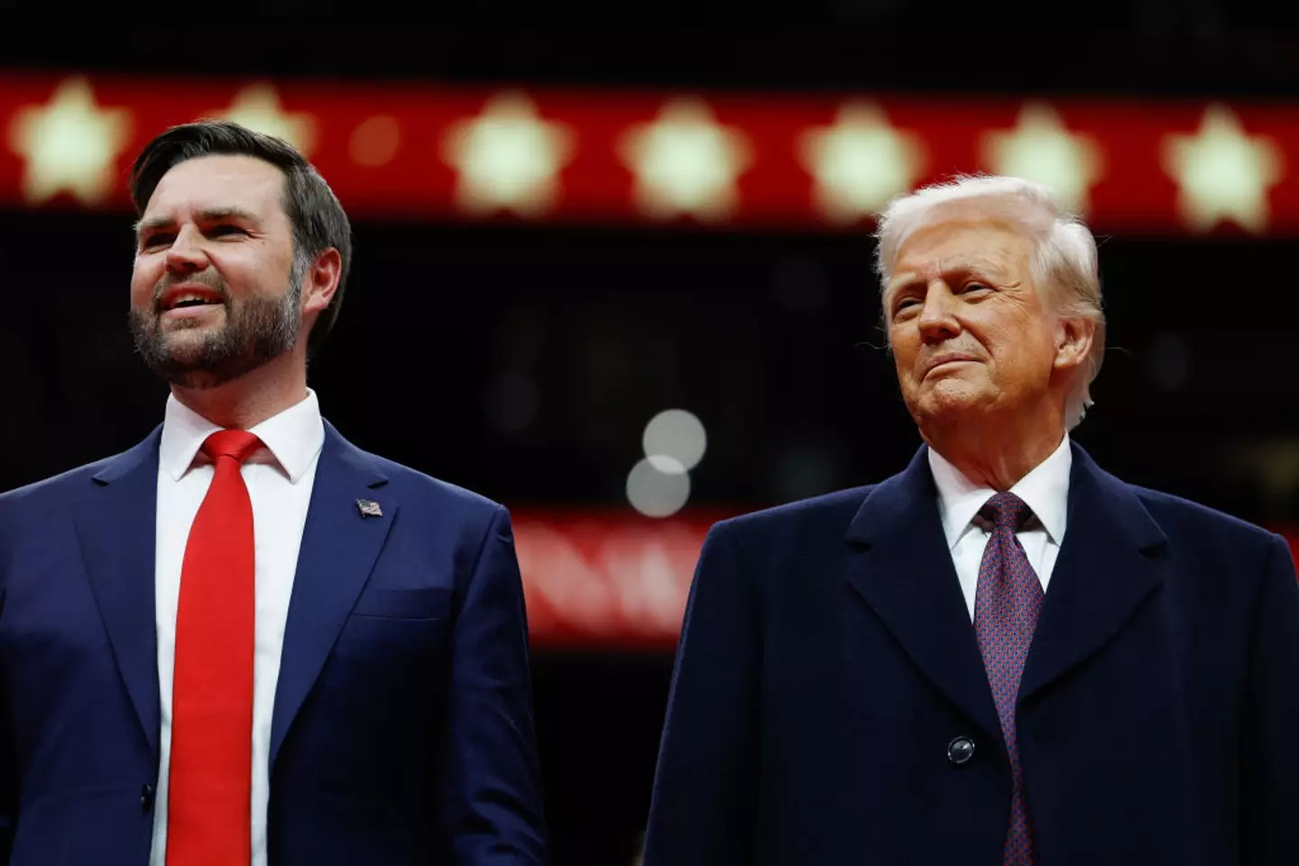 Many Instagram users claim they've been 'forced' to follow Trump and Vance on Instagram (Anna Moneymaker/Getty Images)