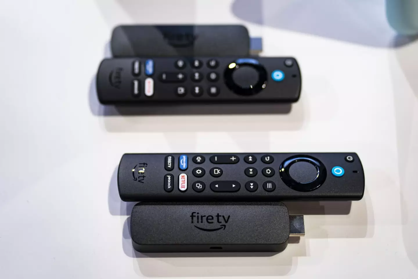 Existing Fire TV Blaster owners can use a limited-time discount code to reduce the price of upgraded hardware (Al Drago/Bloomberg via Getty Images)