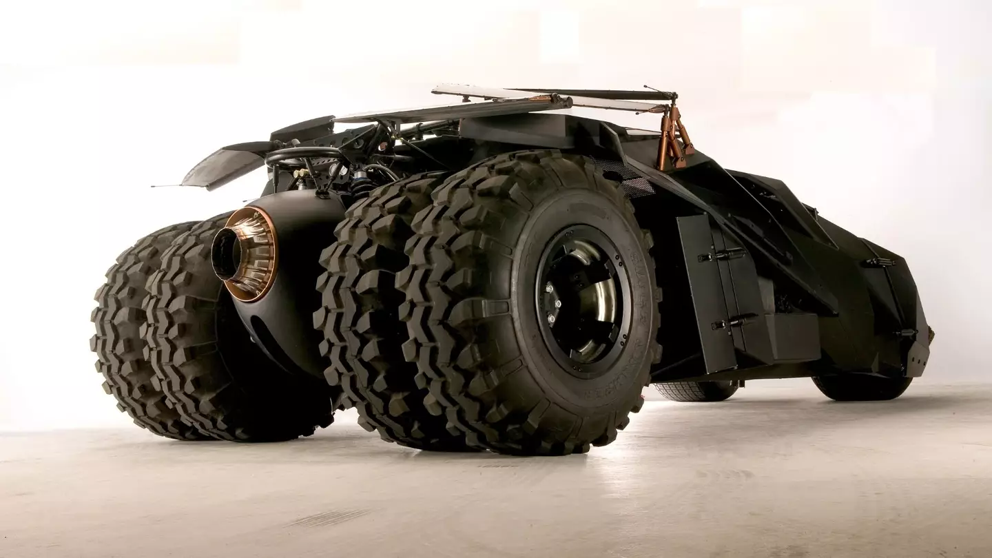 Unfortunately The Tumbler isn't street legal, so you can't technically take it out driving on the roads (BruceWayneX)