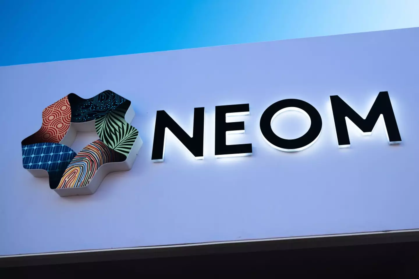 Production at NEOM will offset 5 million metric tonnes of CO2 every year, generating 600 tonnes of green energy in the process (Laurent Coust/SOPA Images/LightRocket via Getty Images)