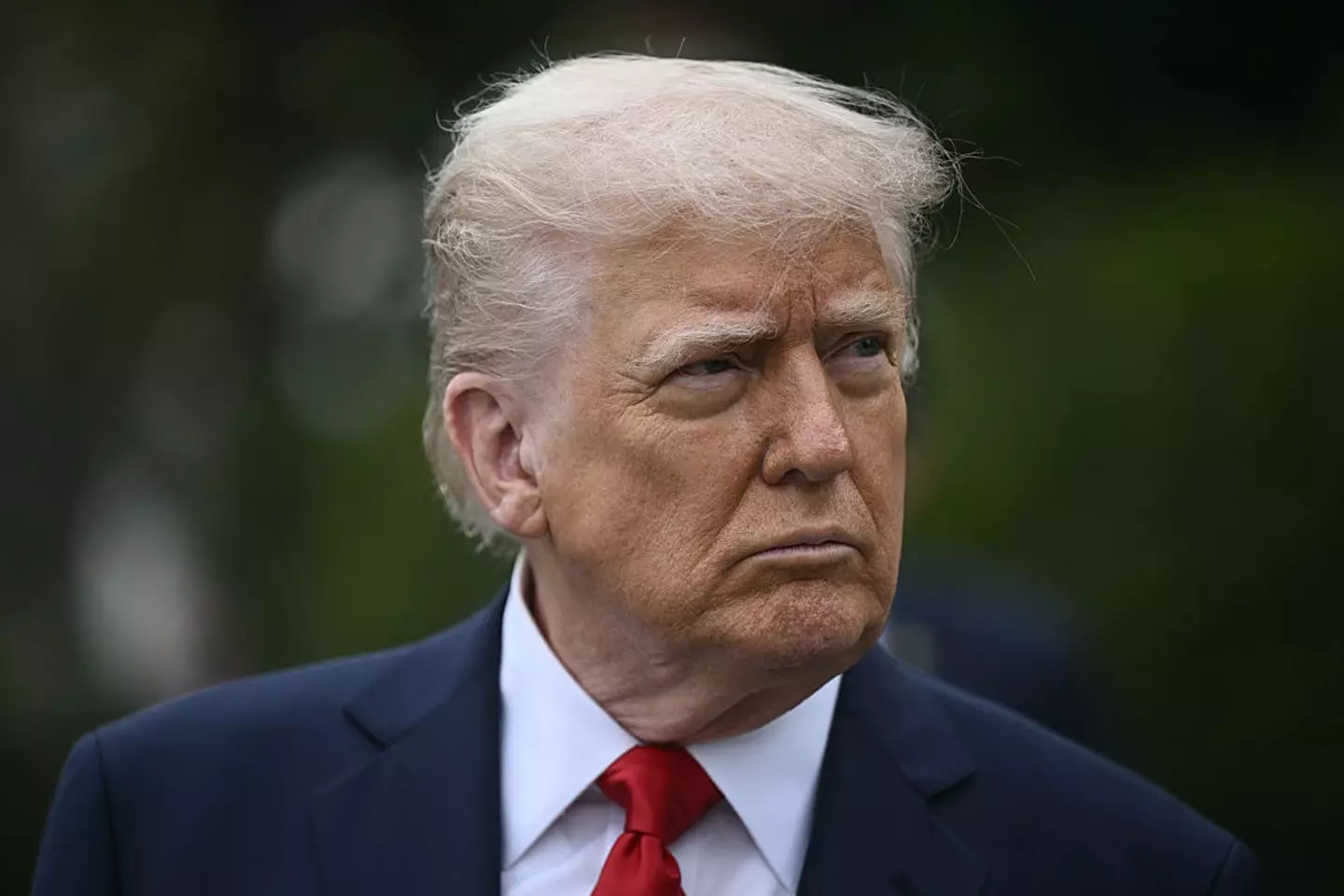 US President Donald Trump featured heavily in South Park's latest episode, and it might spur him on to sue the show (Brendan Smialowski/AFP via Getty Images)