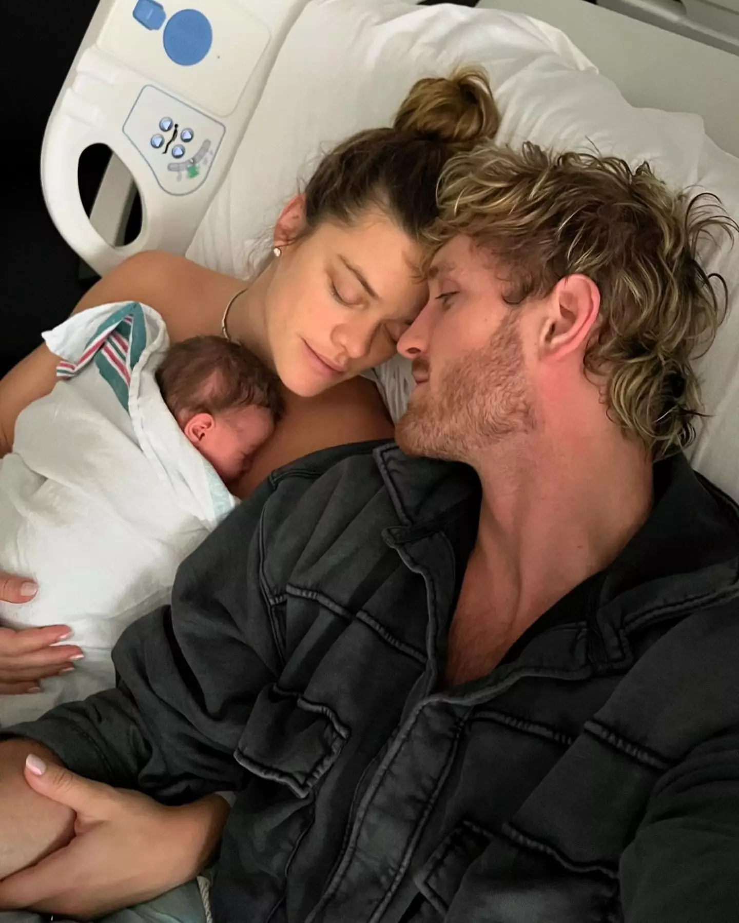 The couple welcomed a baby girl (Instagram/@loganpaul)
