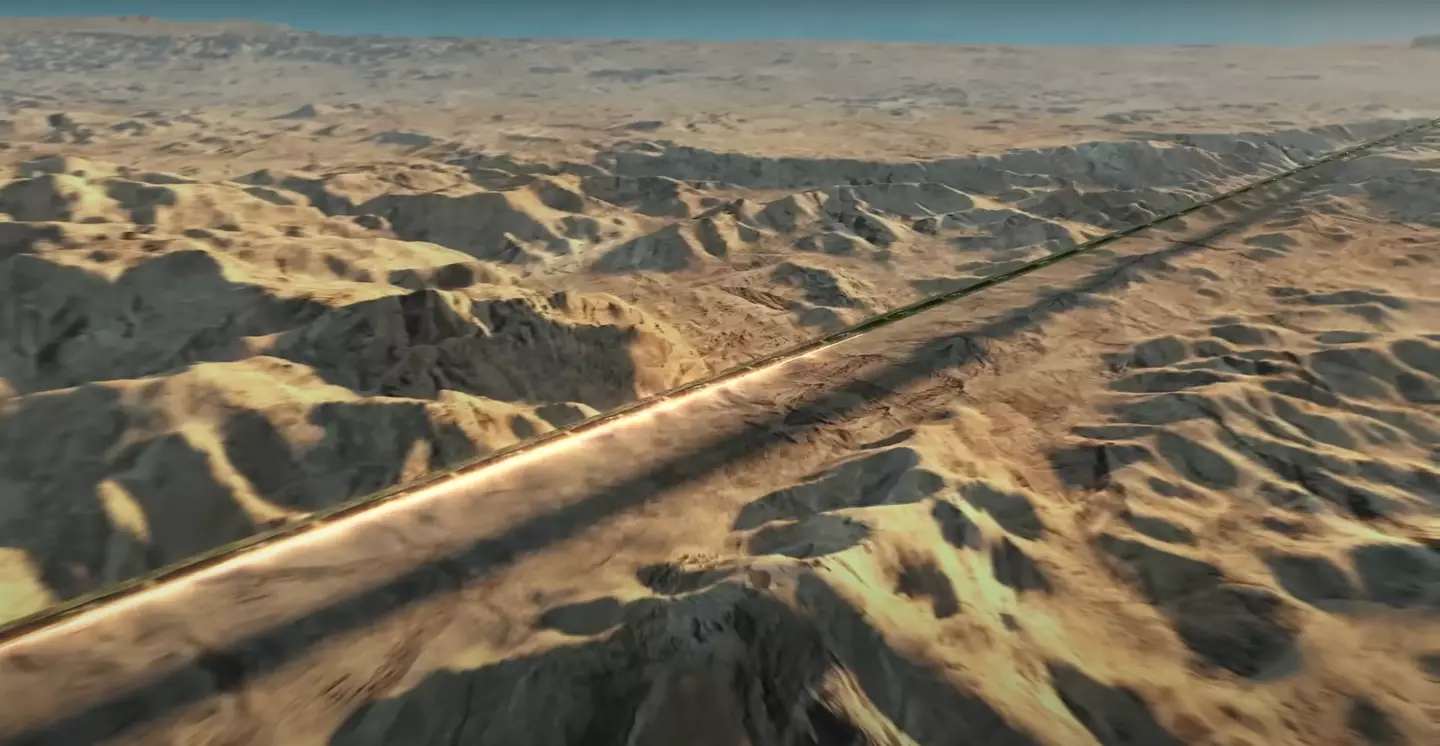 The Line will house around nine million residents (YouTube/@NEOMChannel)