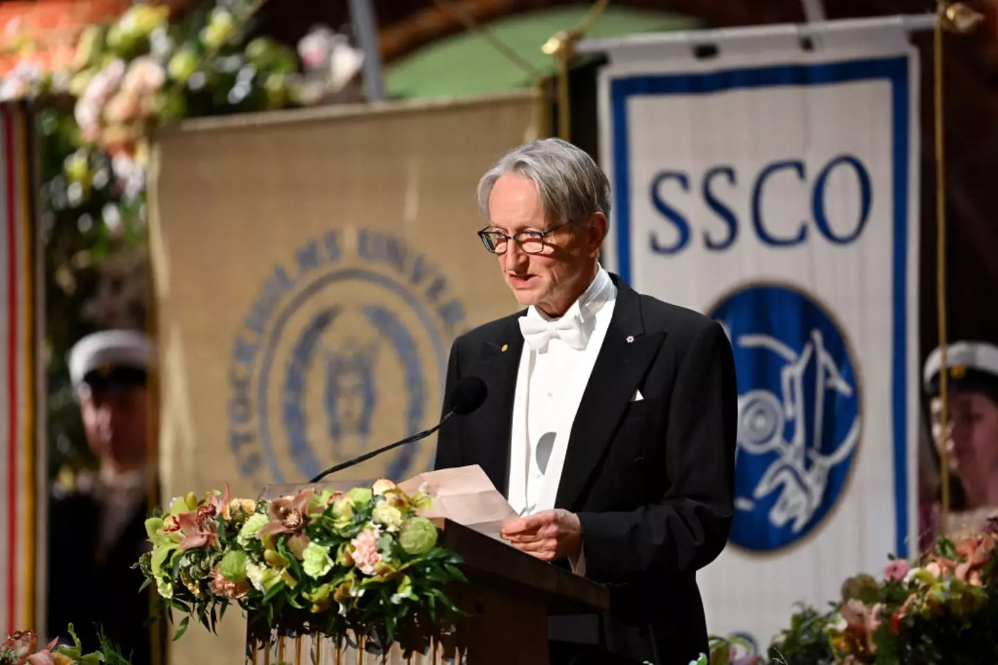 Geoffrey Hinton is one of many Royal Society members who have expressed their disapproval of Elon Musk (Jonathan Nackstrand/AFP via Getty Images)