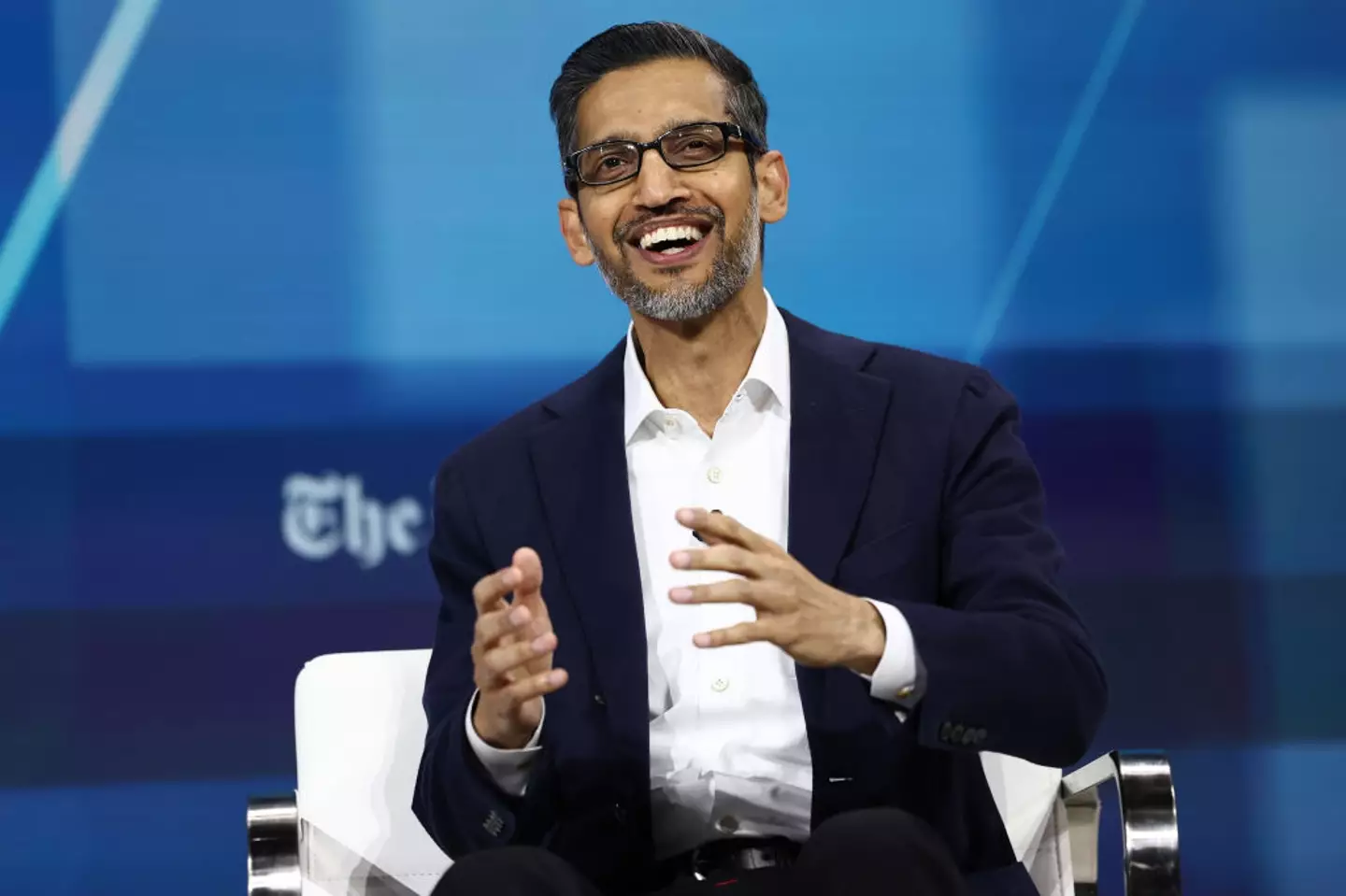 Google CEO Sundar Pichai has revealed one unexpected role that AI will 'easily replace' (Michael M. Santiago/Getty Images)