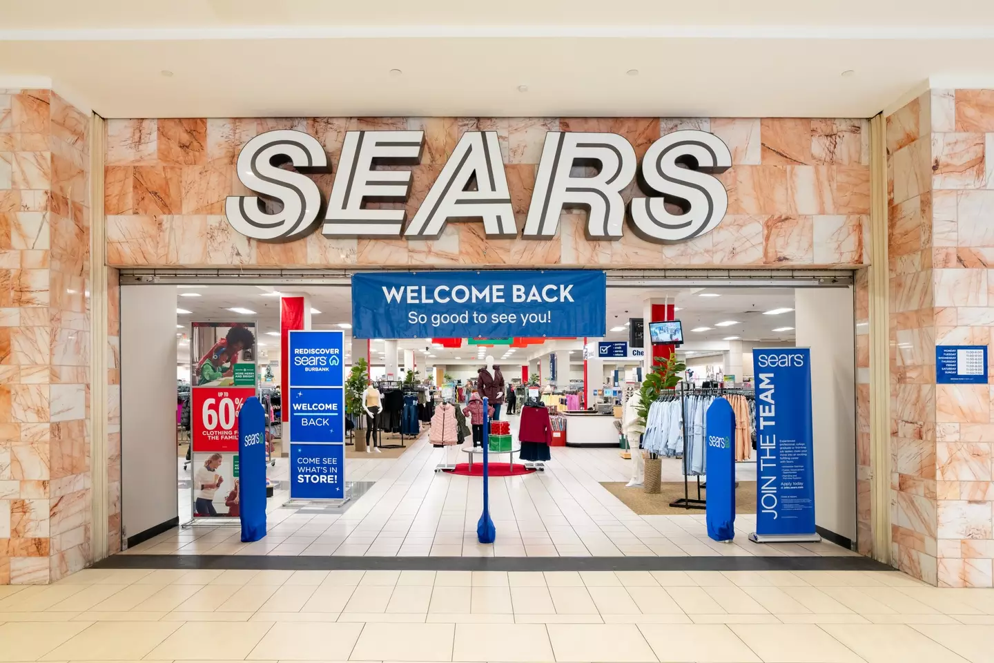Sears still has an online presence and some physical stores in 2024 (AaronP/Bauer-Griffin / Contributor / Getty)