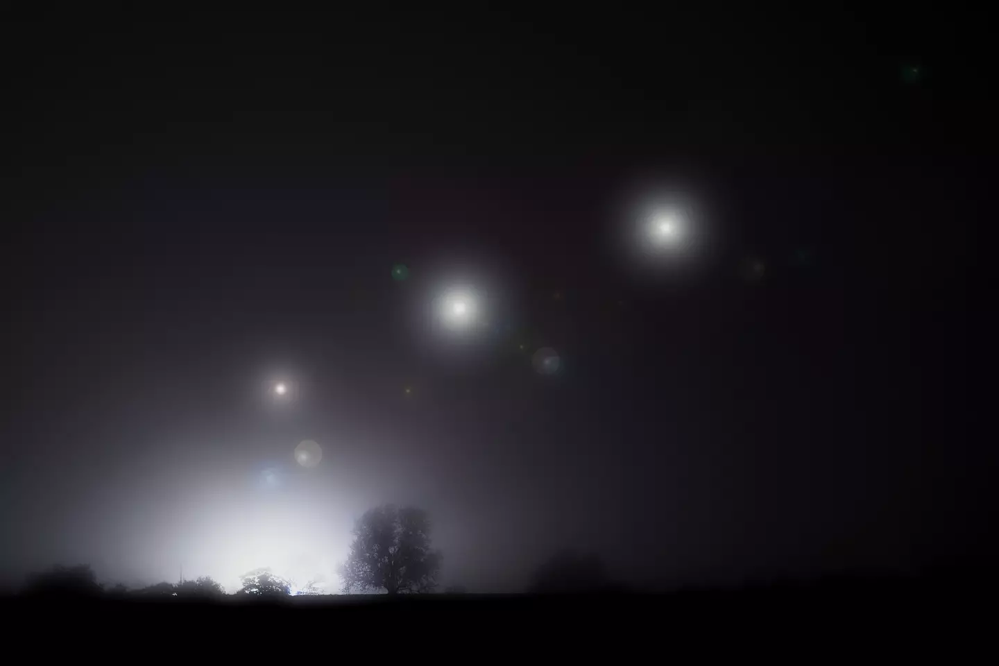 Over 8,000 mysterious object sightings between December 2022 and June 2025. (David Wall/Getty)