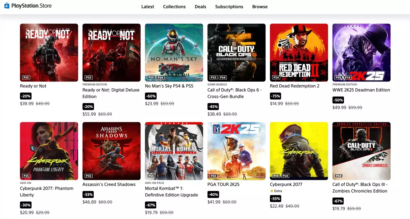 Your $100 could go a long way on the PlayStation Store (Sony)