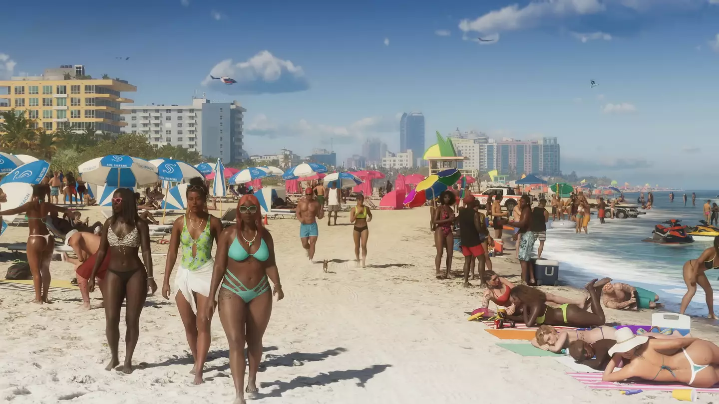 New GTA 6 leaks point to the inclusion of 'Tourist NPCs', which has led many fans to find answers surrounding the game's map (Rockstar Games)
