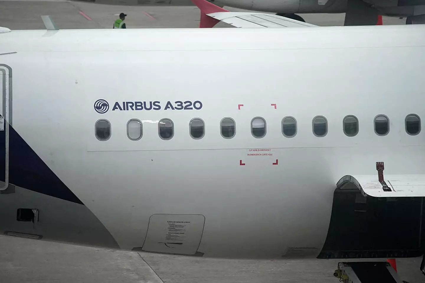 Airbus has called on airlines operating its A320 planes to take them out of service due to a major vulnerability (Sergio Yate/AFP via Getty Images)