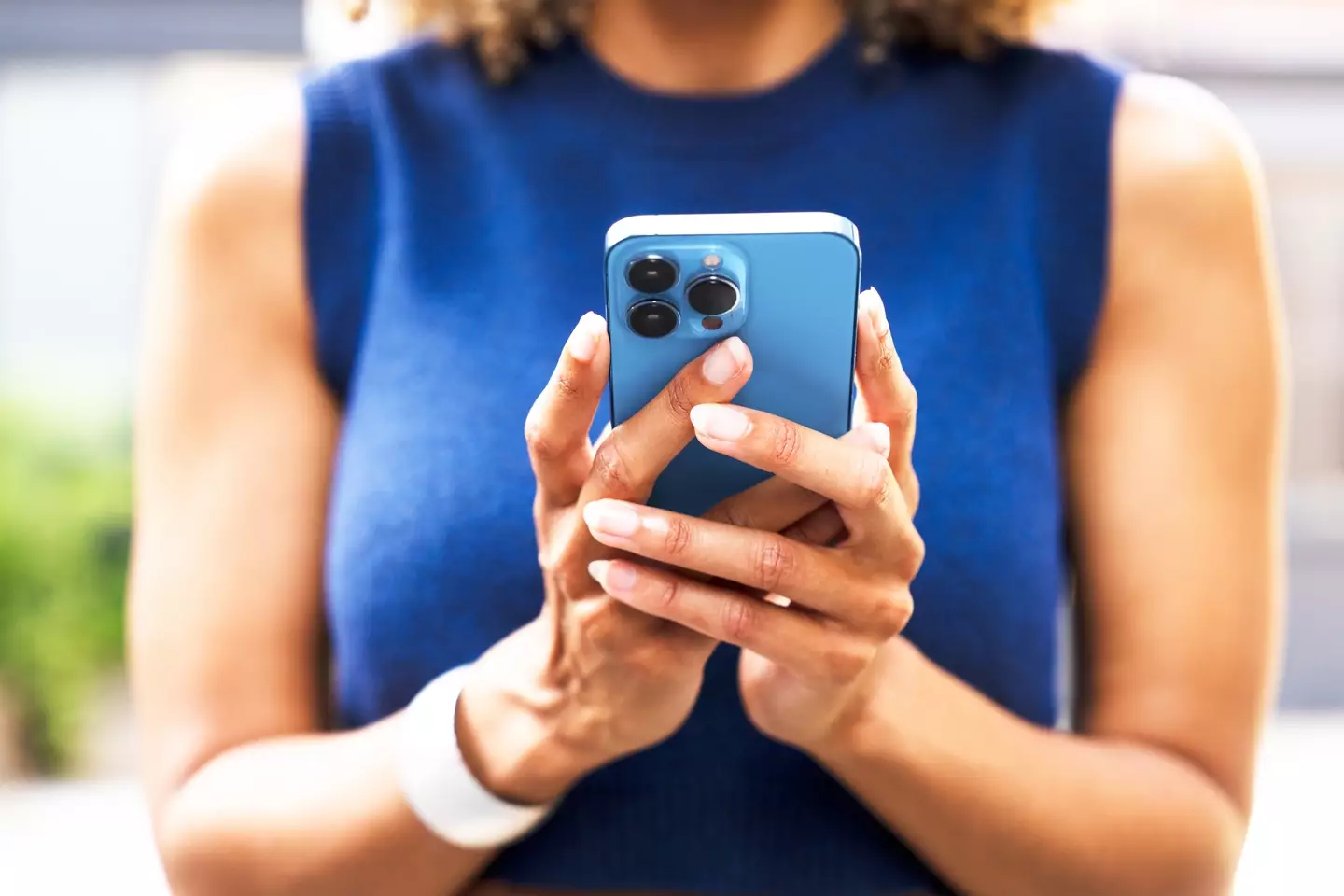 A woman conducted an experiment where she only charged her device to 80% for an entire year (Tim Robberts/Getty Images)