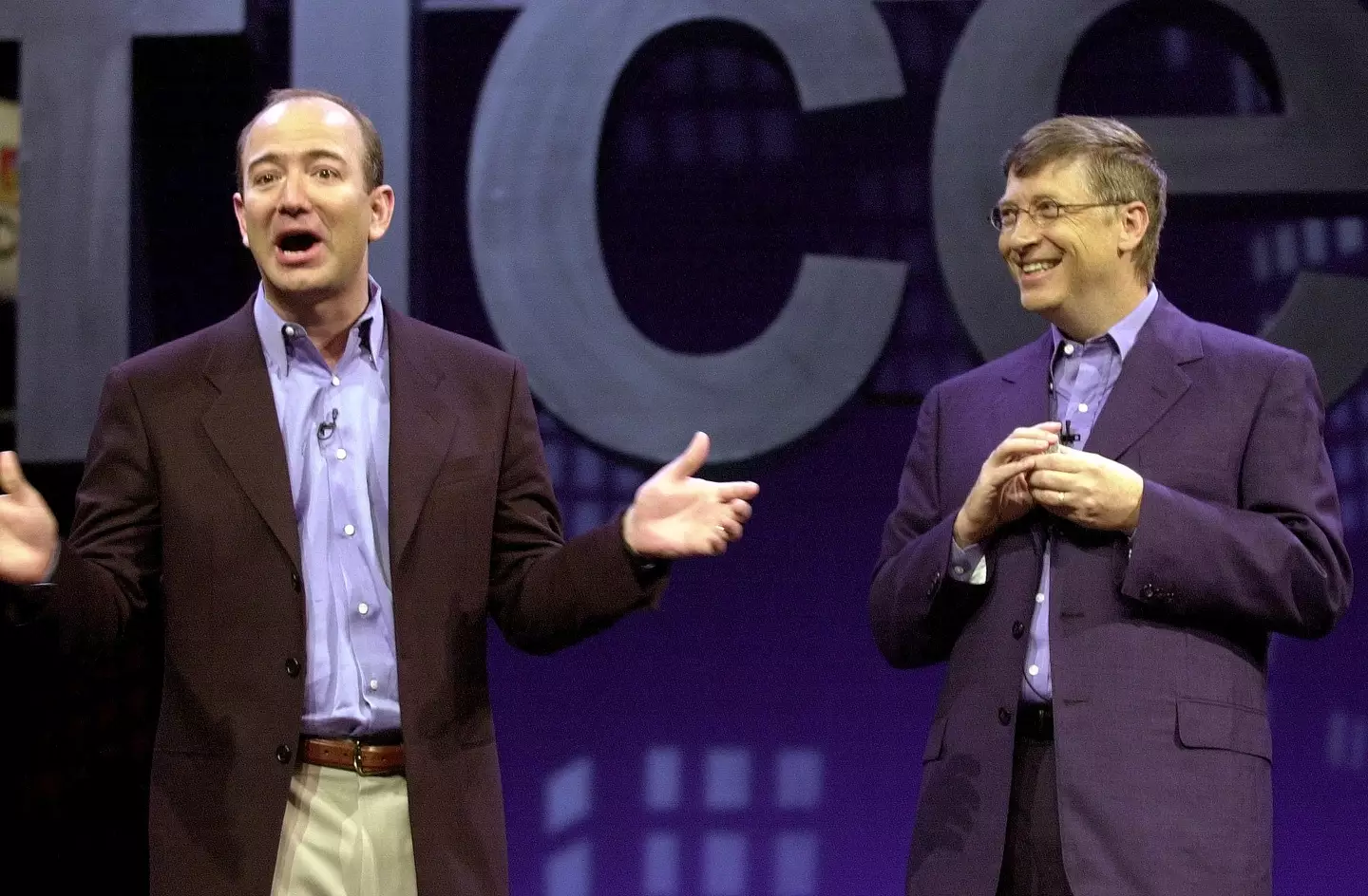 A CEO has lifted the lid on the key differences between Bill Gates and Jeff Bezos (STAN HONDA/AFP via Getty Images)