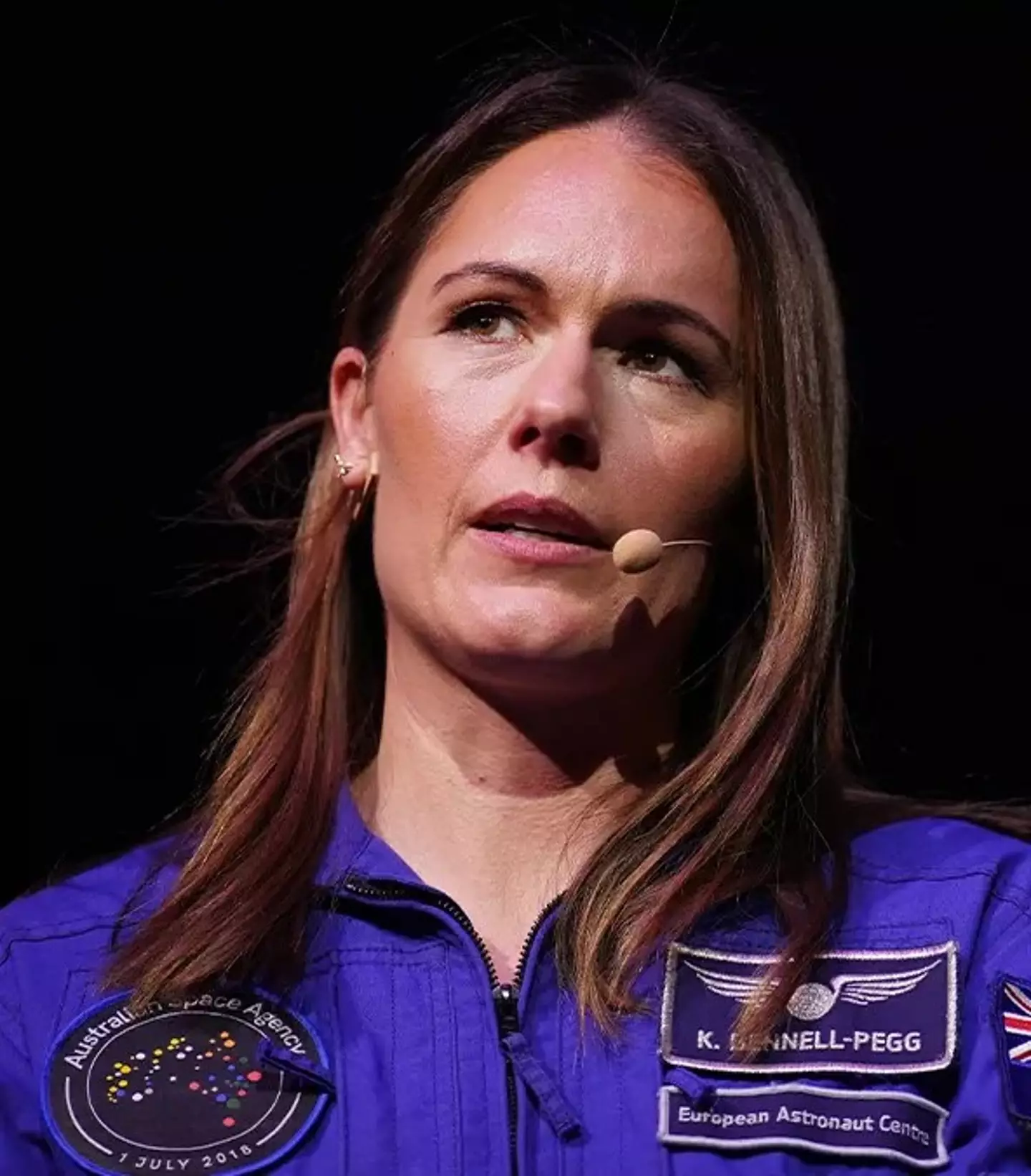 The 39-year-old is Director of Space Technology with the Australian Space Agency (Nina Franova/Stringer/ Getty Images)