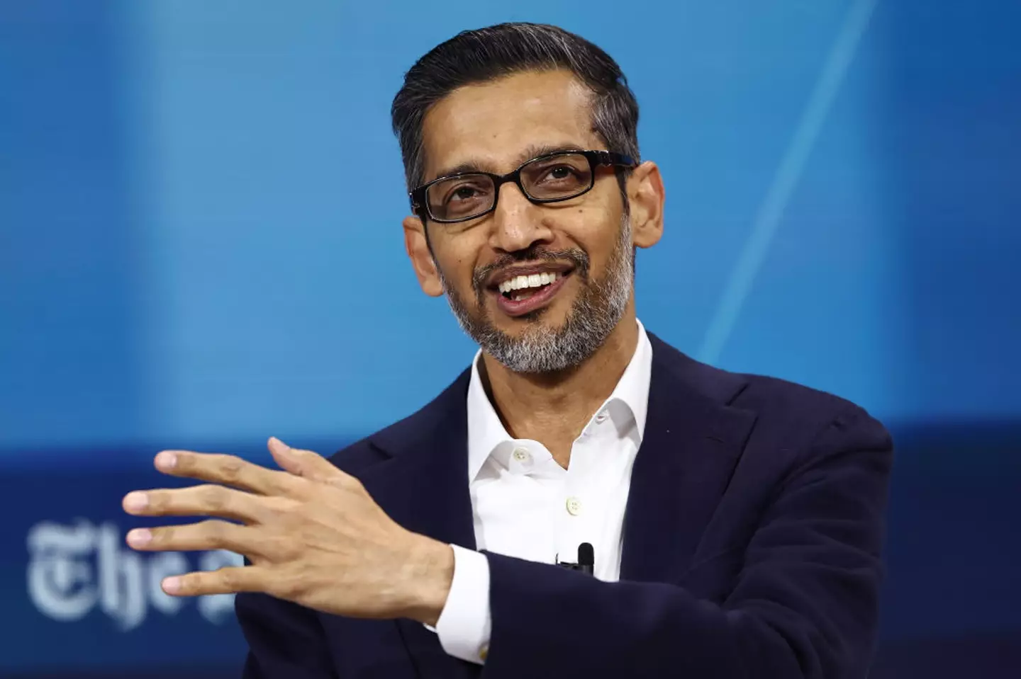 Google CEO Sundar Pichai remains comitted to the efficiency of the company's AI models (Michael M. Santiago/Getty Images)