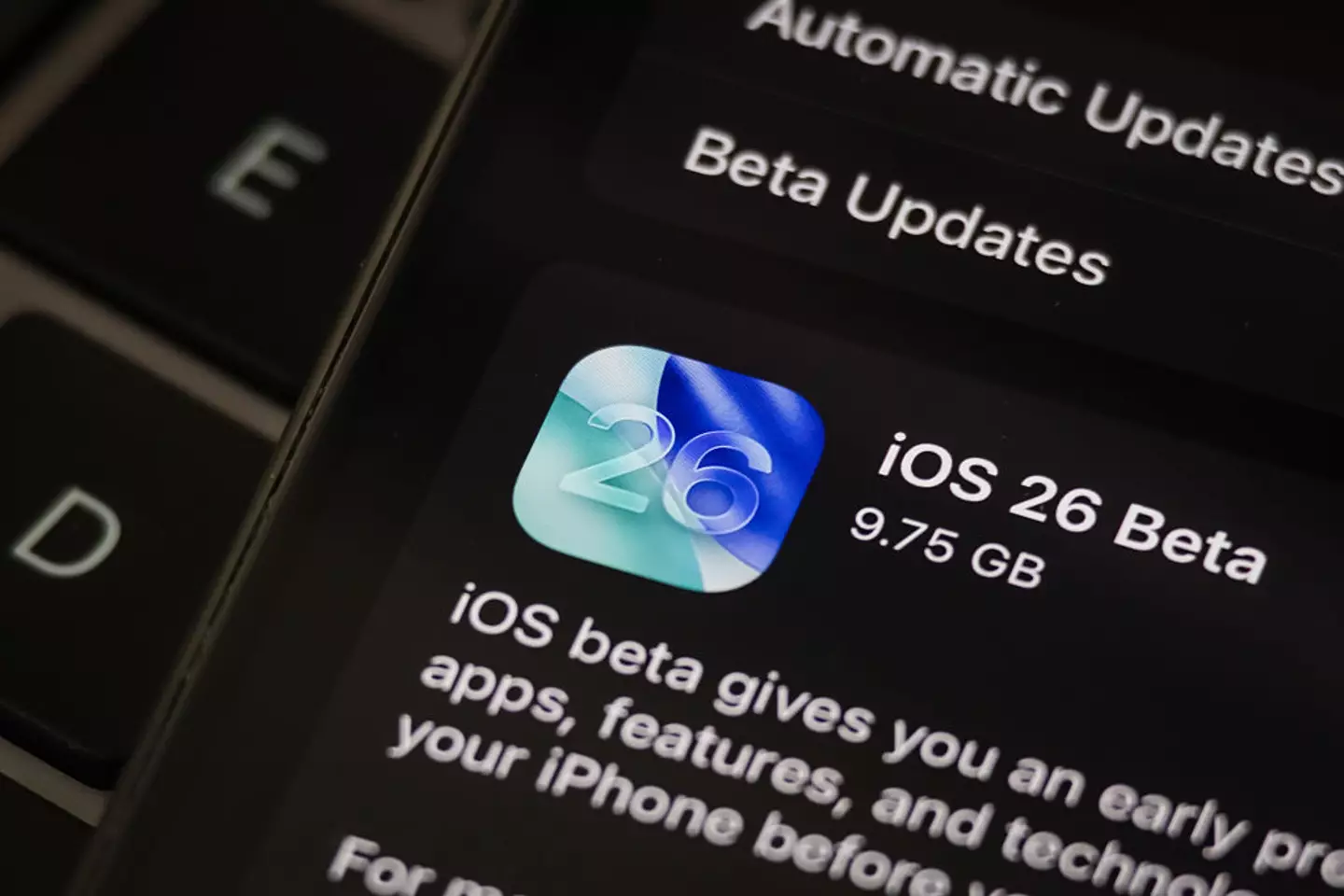 iOS 26 can read the screenshot and add the event to your calendar. (Cheng Xin/Contributor/Getty)