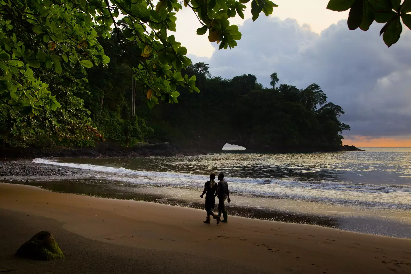The YouTubers traveled to the African country of São Tomé (Aldo Pavan/Getty Images)