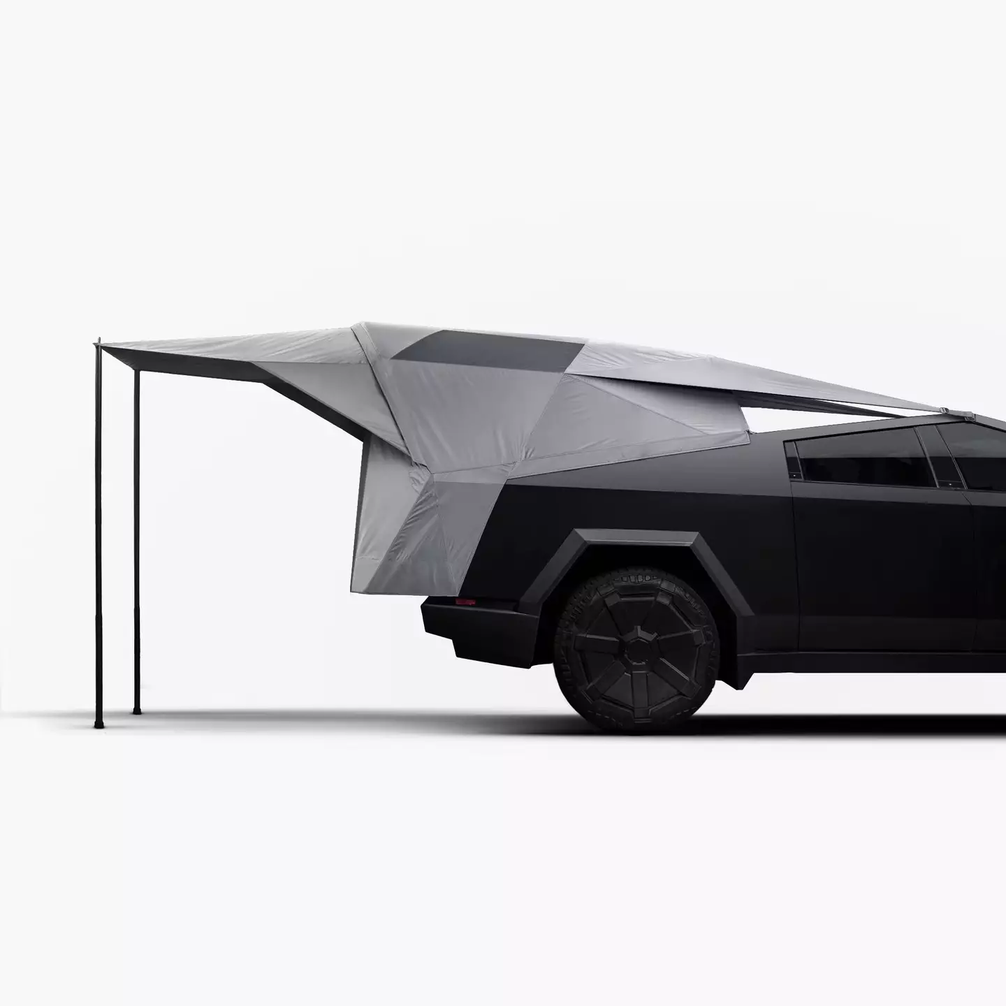 The Cybertruck already has its own official camp mode from Tesla (Tesla)