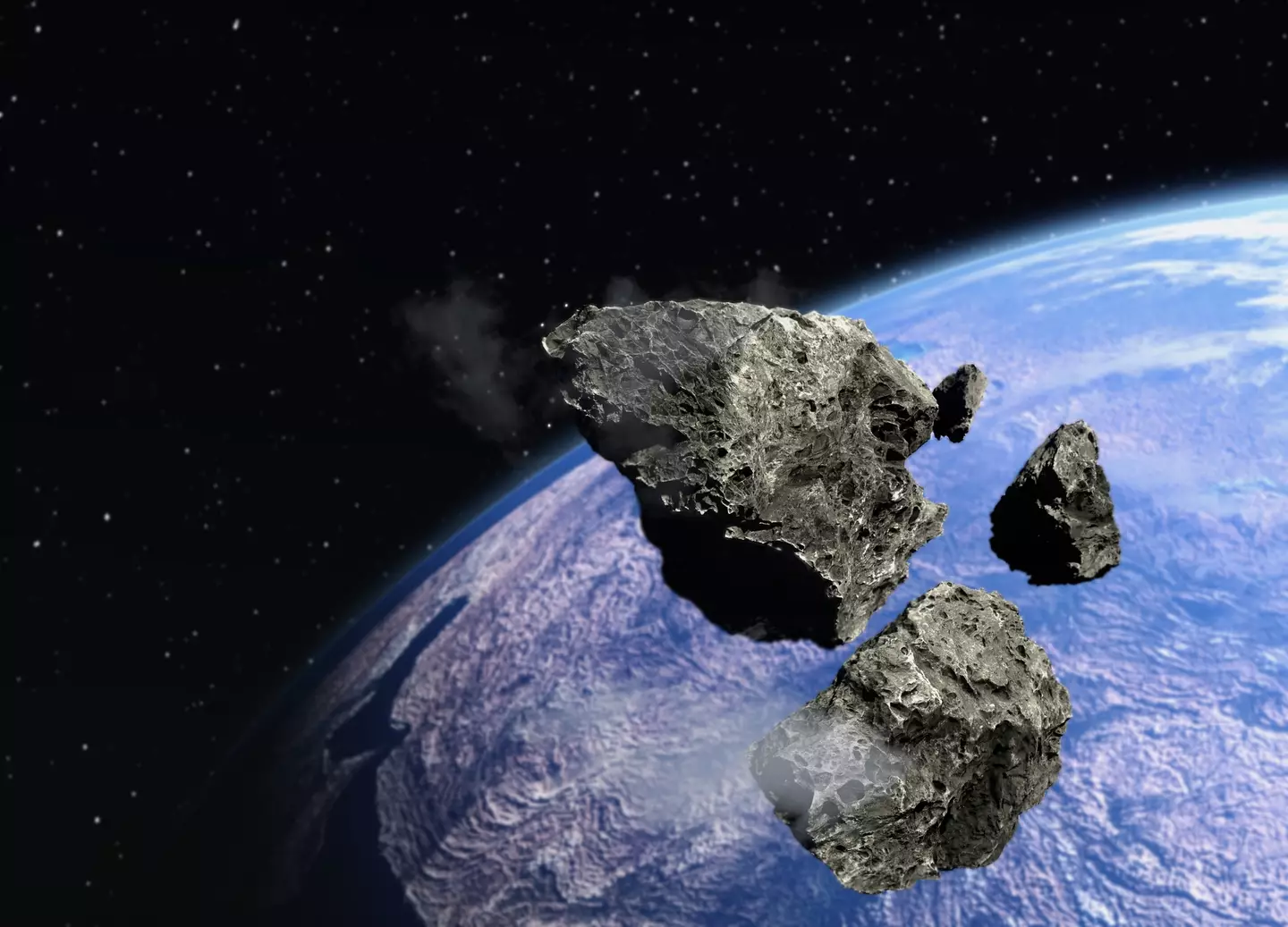 2024 YR4 would be capable of wiping an entire city if it collided with Earth (Getty Stock)