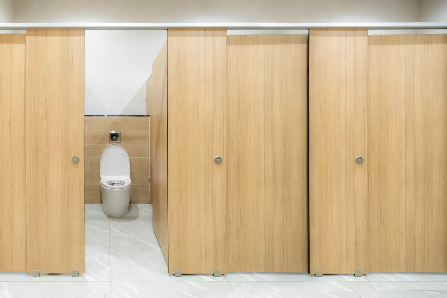 The TikToker shared his tips on how to access the secret bathrooms (Virojt Changyencham/Getty Images)