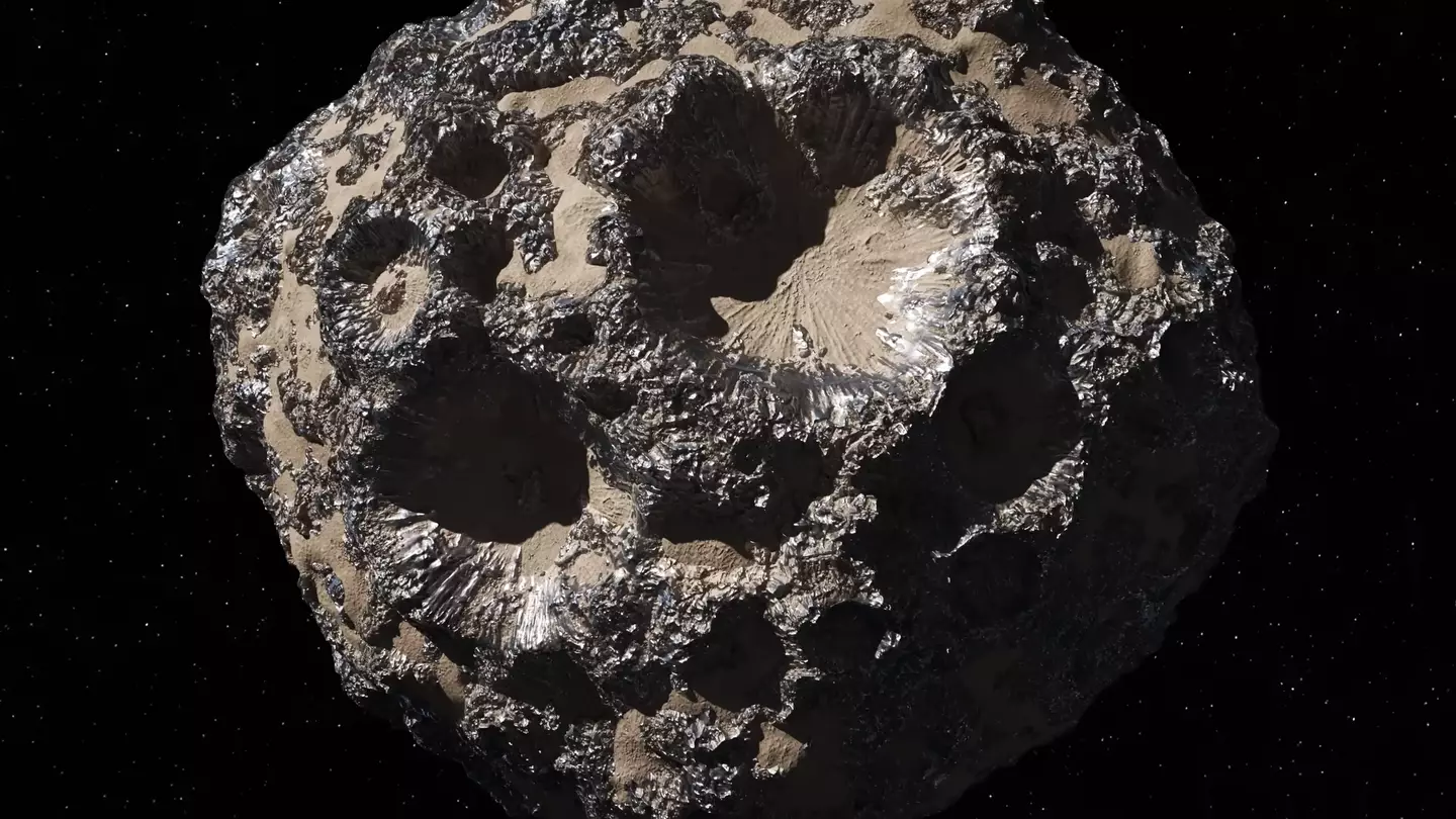 16 Psyche stretches 200 kilometers, and could be worth over $10 quintillion (NASA)