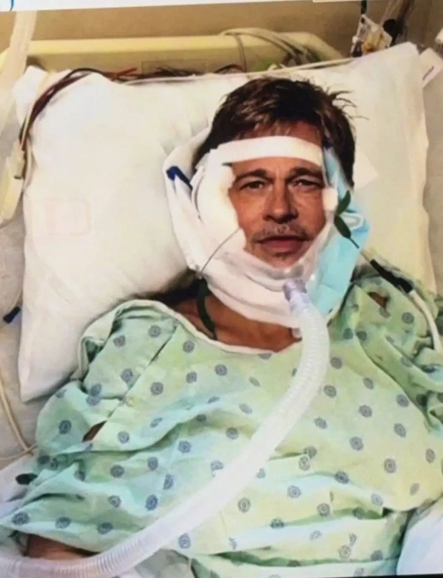 Anne was sent AI generated images like this that convinced her she was talking to the real Brad Pitt (Reddit/Bolf-Ramshield)
