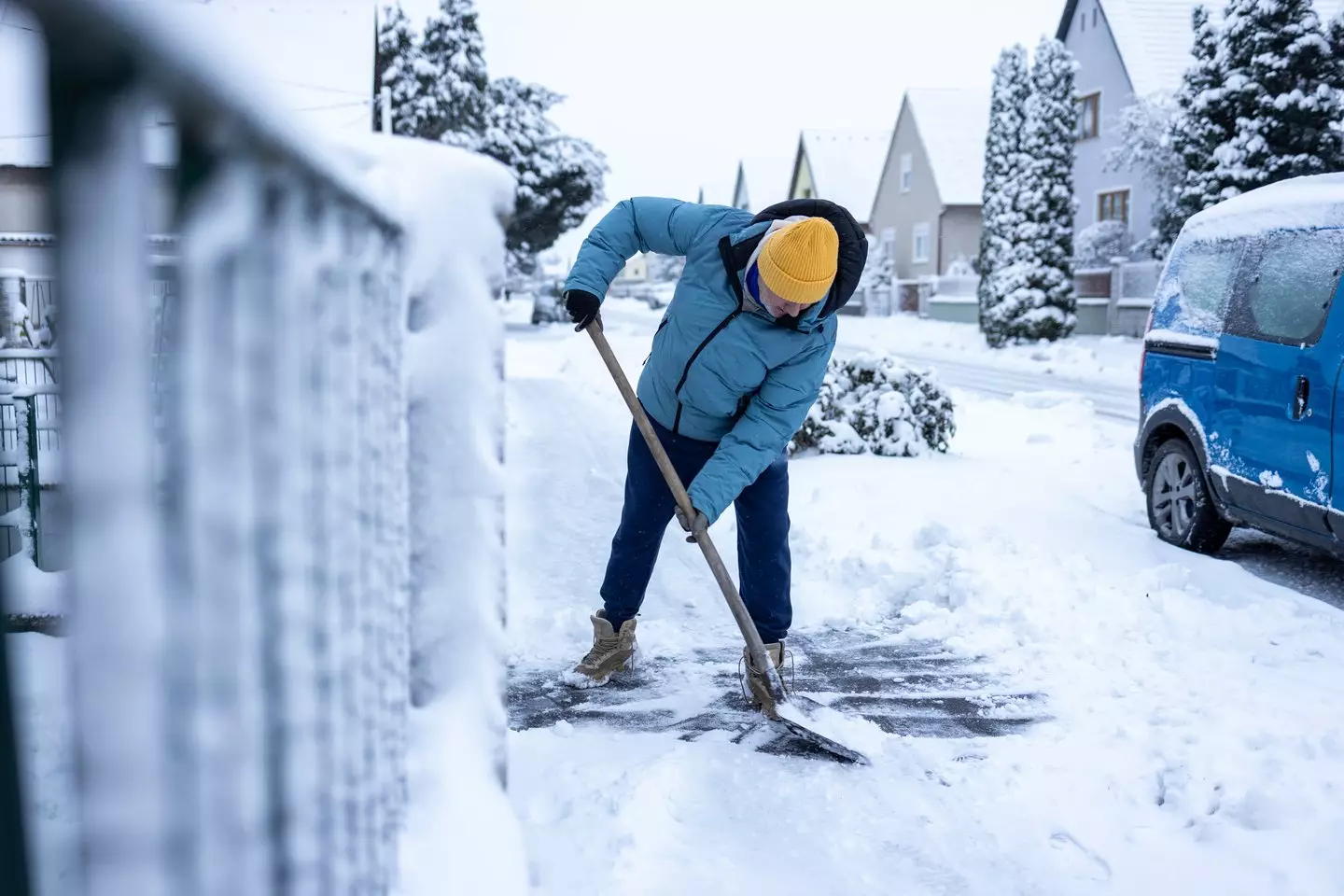 A major winter storm is expected to hit the US over the weekend (Kate Wieser/Getty Images)