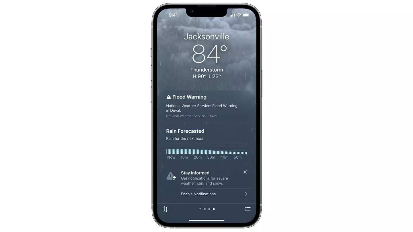 Apple's notifications can save you from that ruined outfit (Apple)