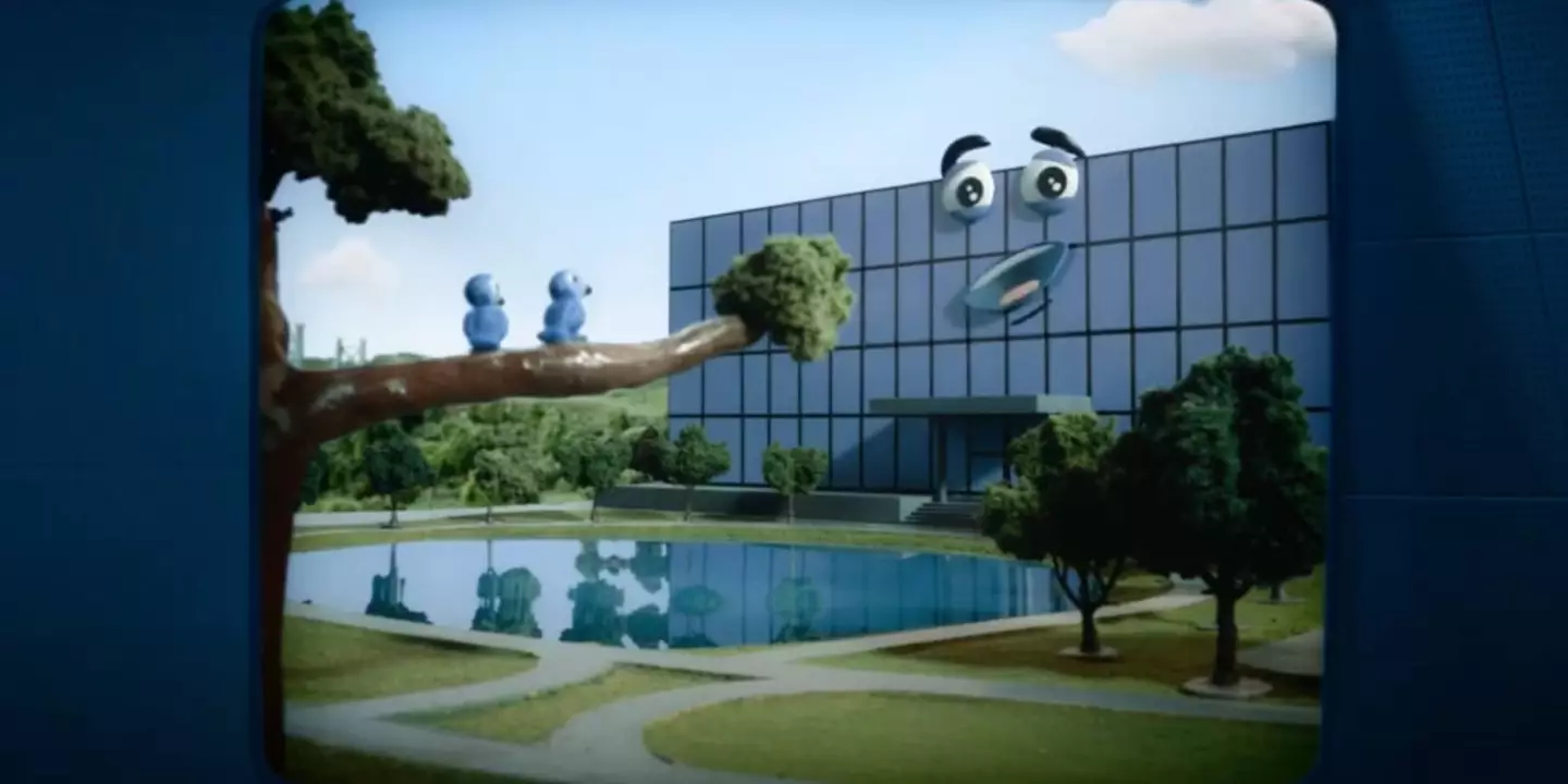 Keanu Reeves provided the voice of the Lumon building in season 2 (Apple TV+)