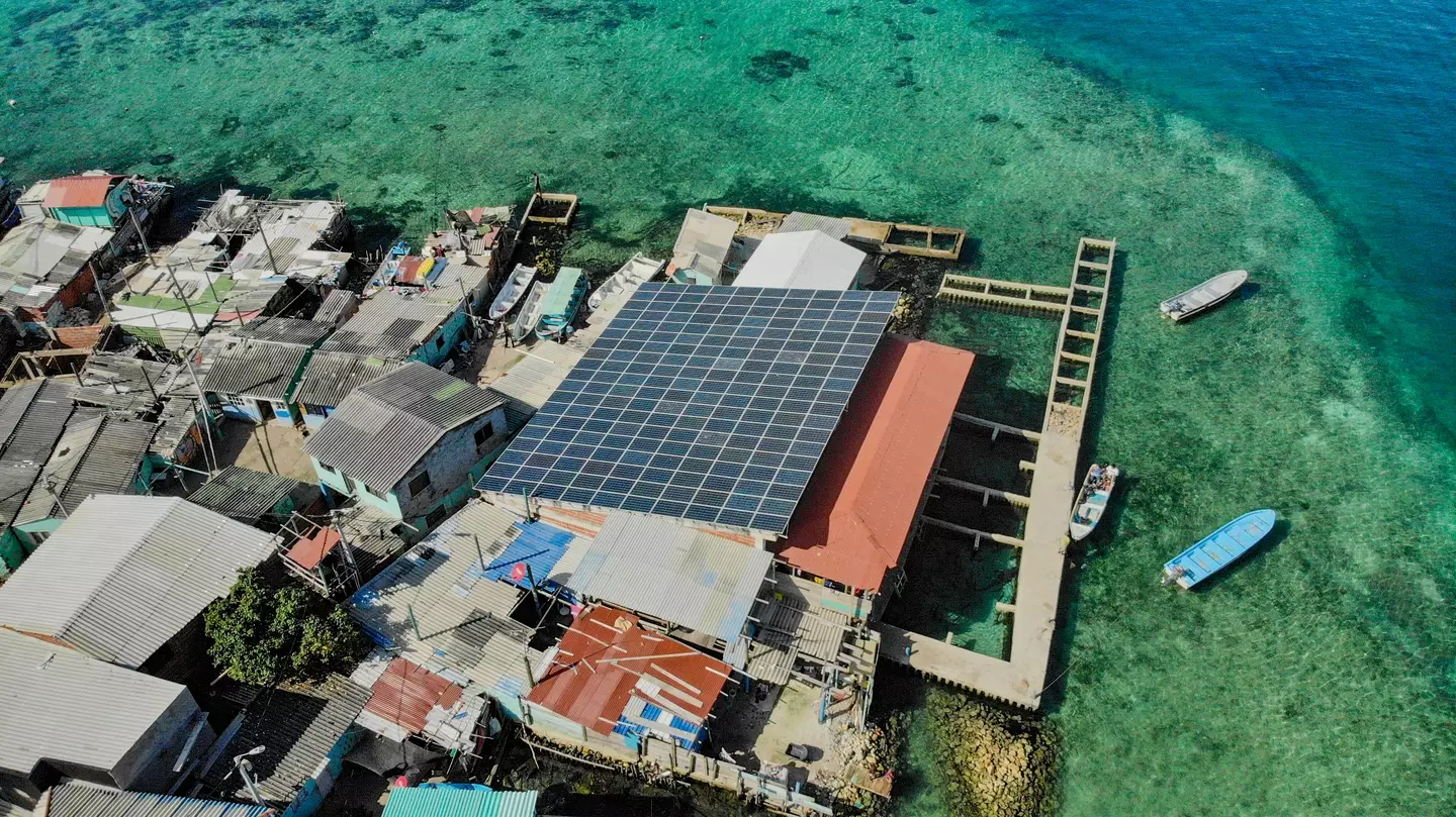 The island houses over 800 residents (Kike Calvo/Universal Images Group via Getty Images)