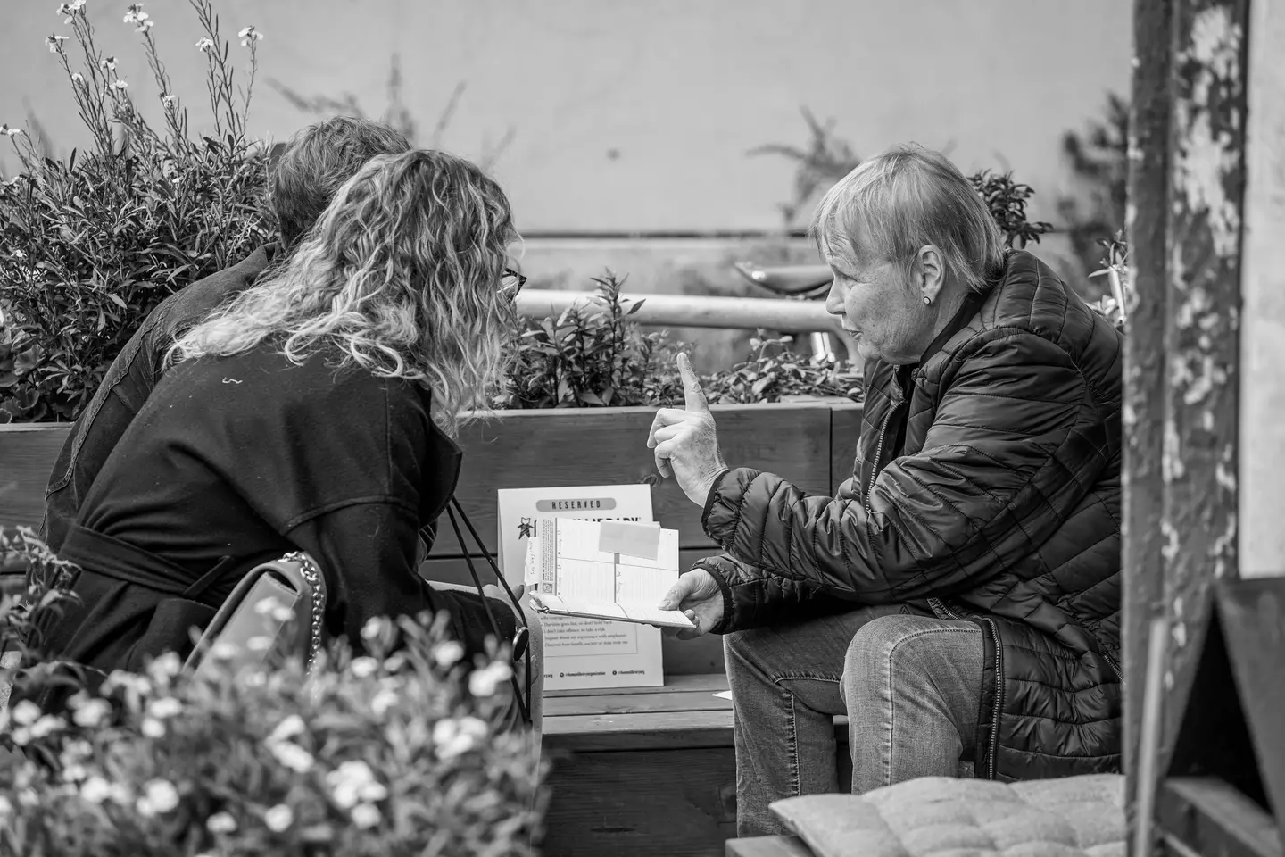 The Human Library in Denmark allows people to 'read' other humans, learning about their experiences (Human Library Organization / Elin Tabitha Hansen)