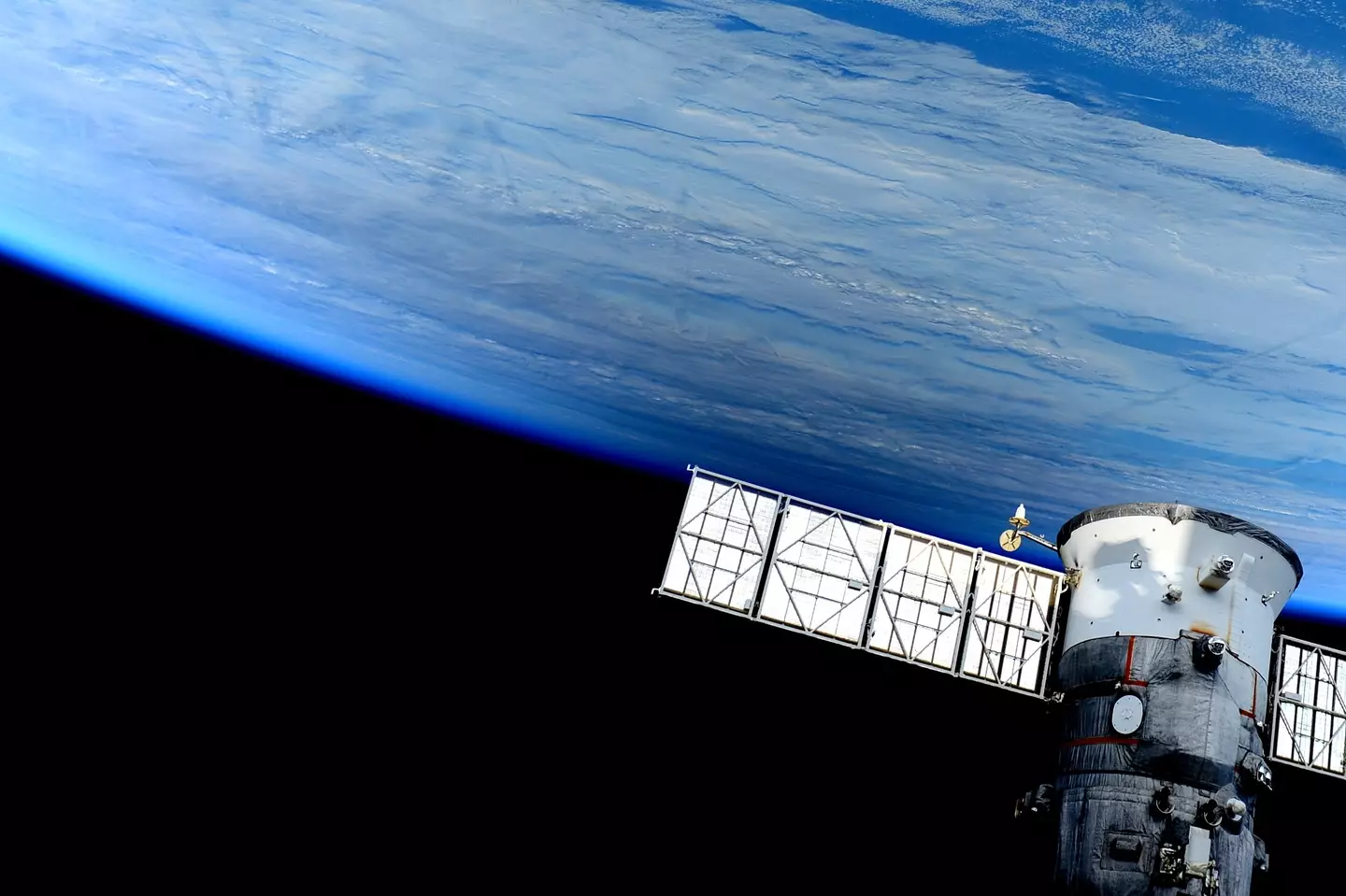 ESA astronaut Samantha Cristoforetti took this image of Earth from the International Space Station in 2015.