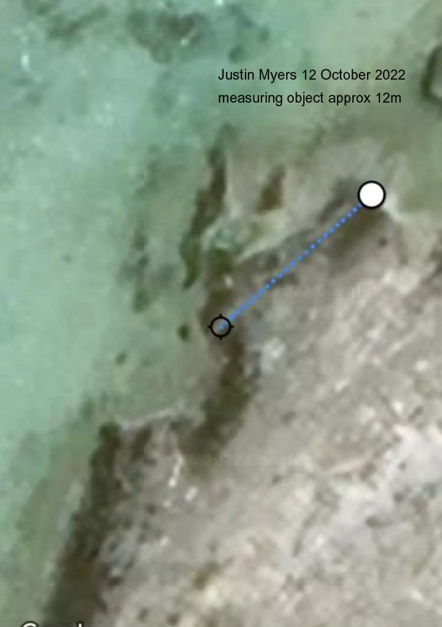 Myers believes that he has found what could be the wreckage of Earhart's iconic Electra 10E plane (Justin Myers/aircrashsites)