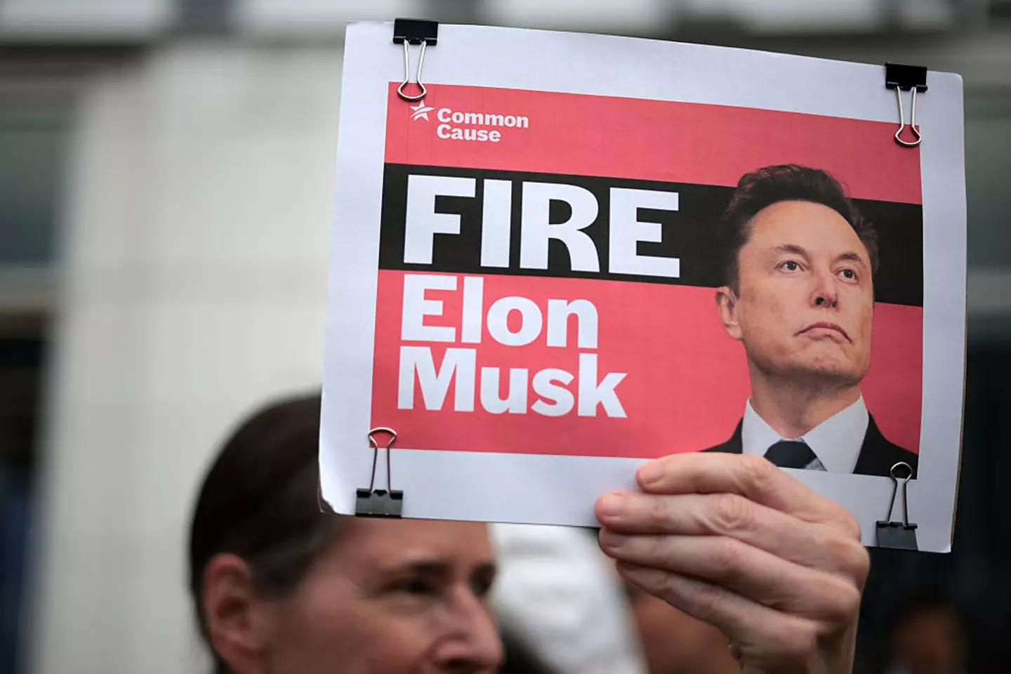There have been boycotts and protests of Elon Musk's involvement in government (Alex Wong/Getty Images)