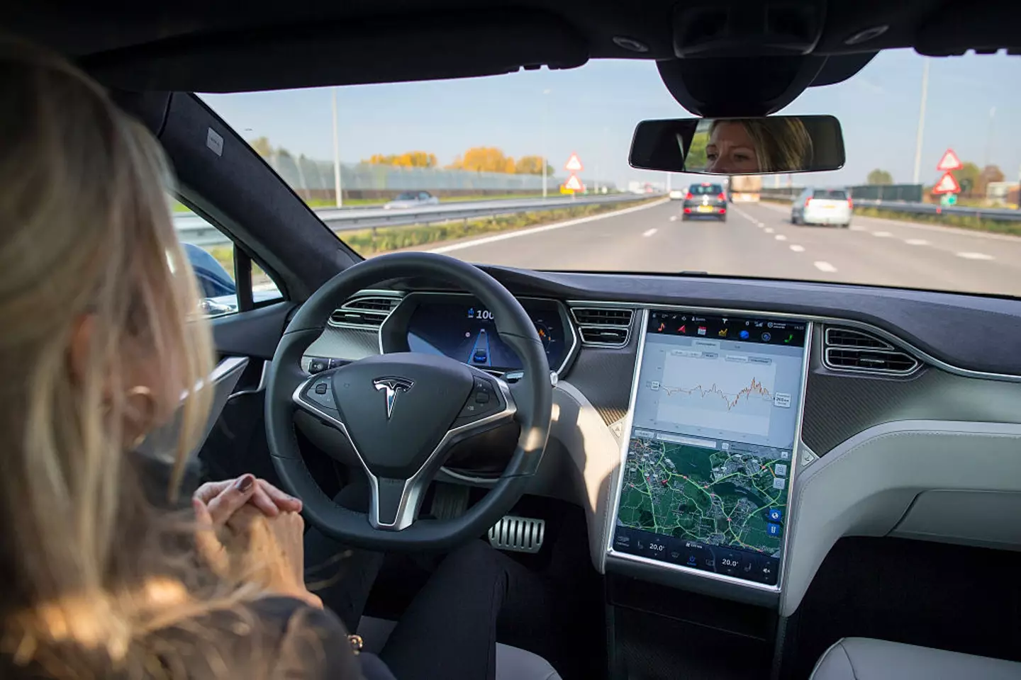 Autopilot technology used in the Tesla Model S is deemed to be the cause of the fatal crash (Jasper Juinen/Bloomberg via Getty Images)