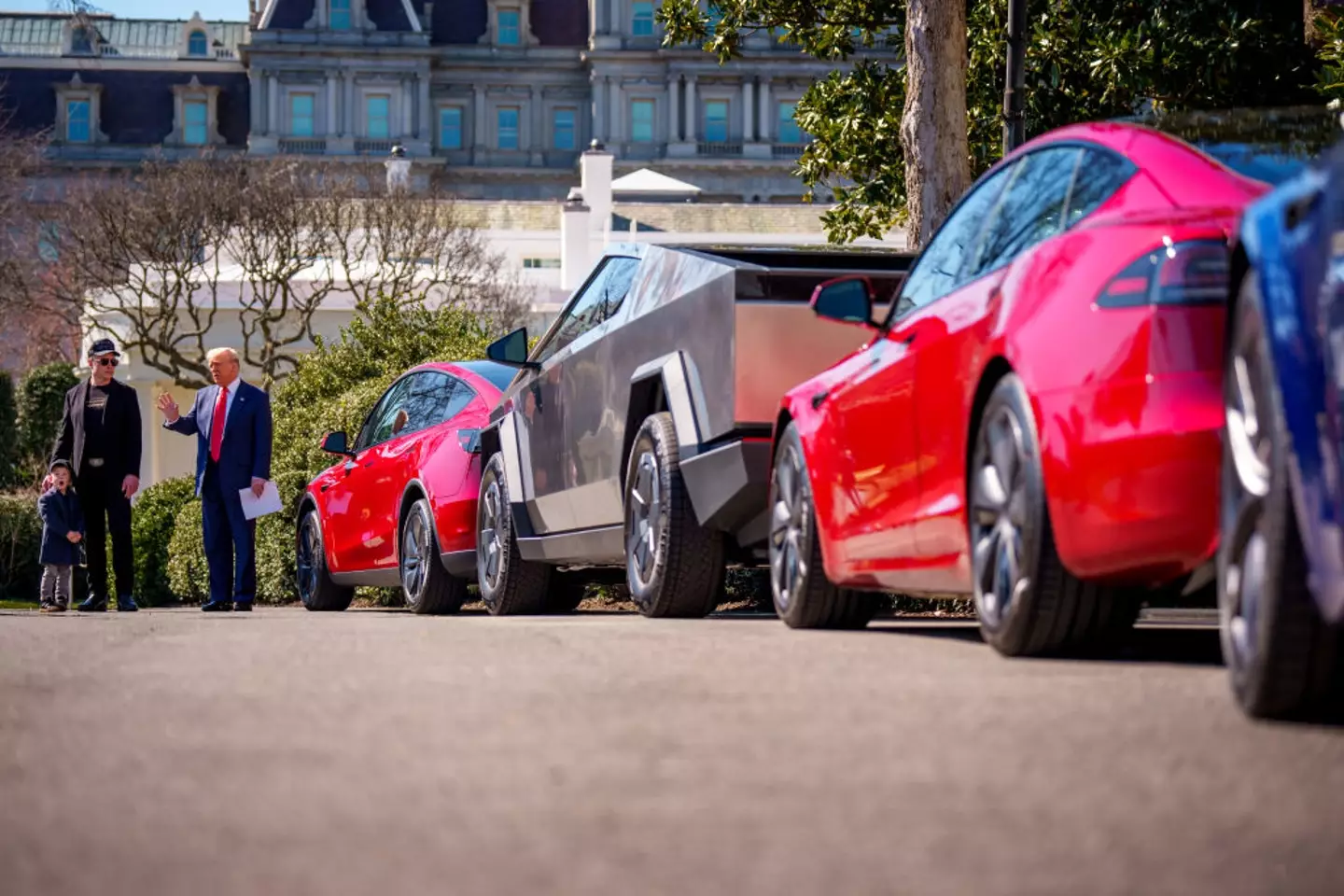 Musk has vowed to ramp up Tesla production in the USA (Andrew Harnik / Staff / Getty)