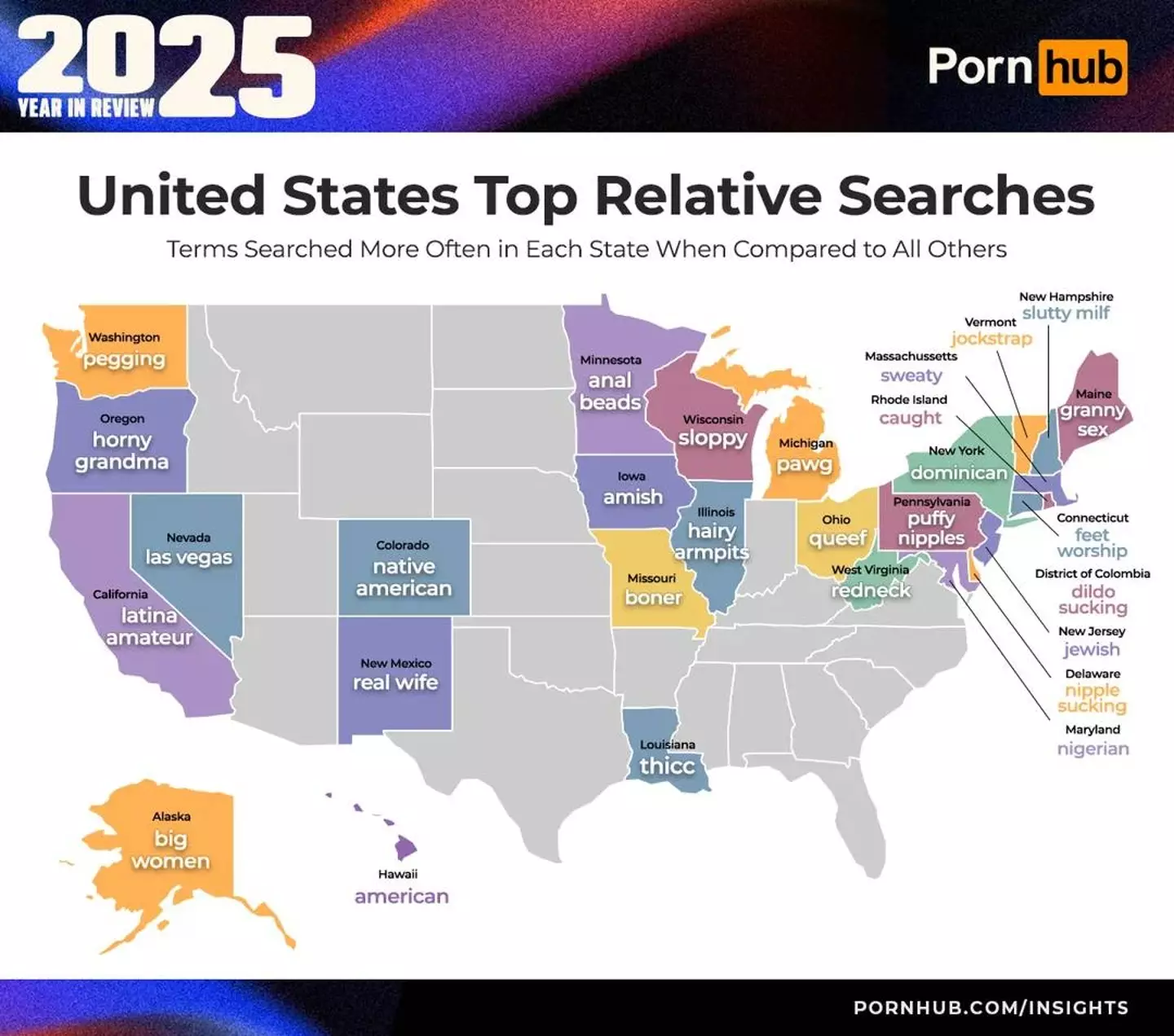 Pornhub is now banned in 23 US States (Pornhub)