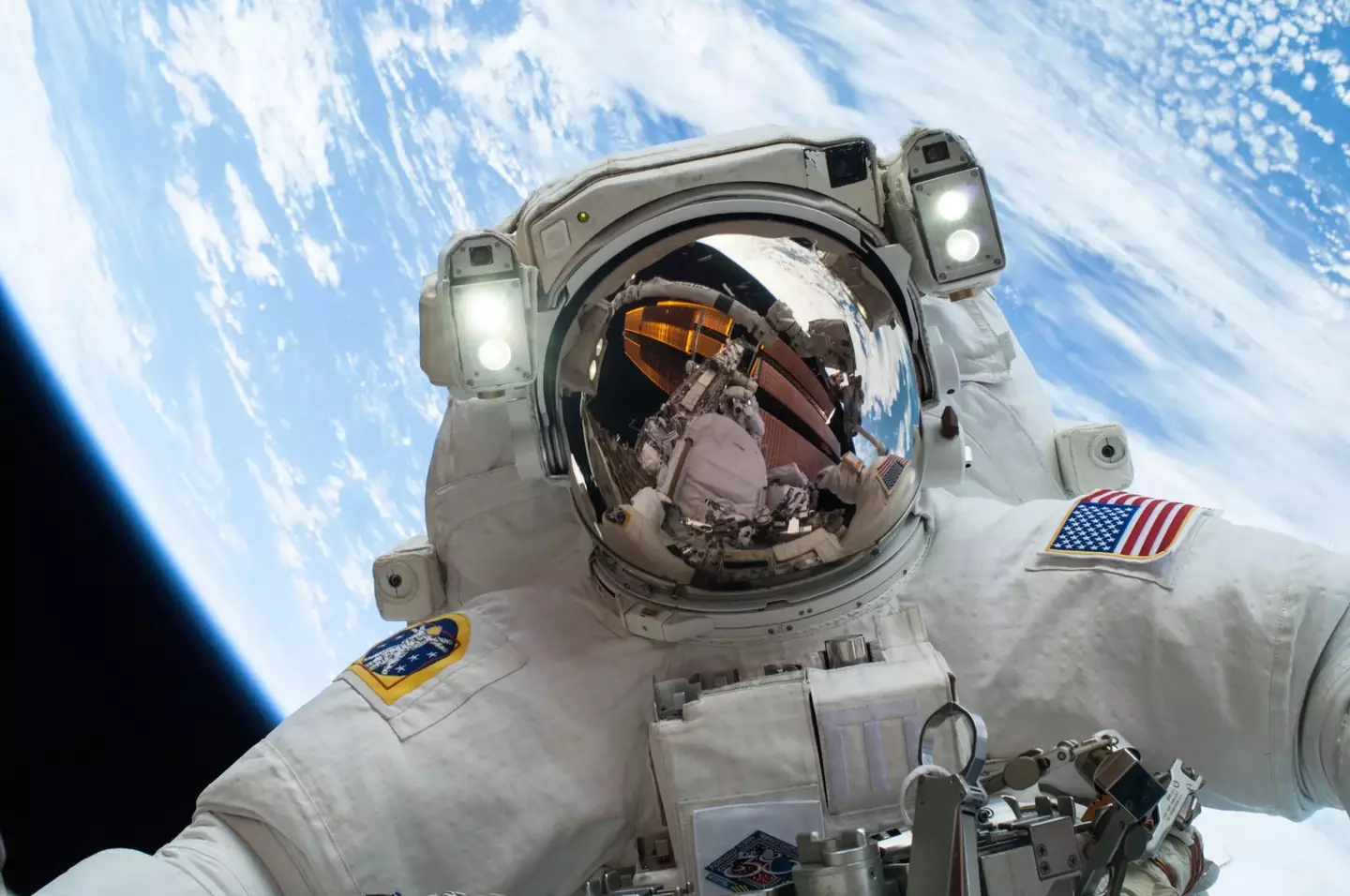 There have been over 50 'areas of concern' reported on the ISS (NASA)