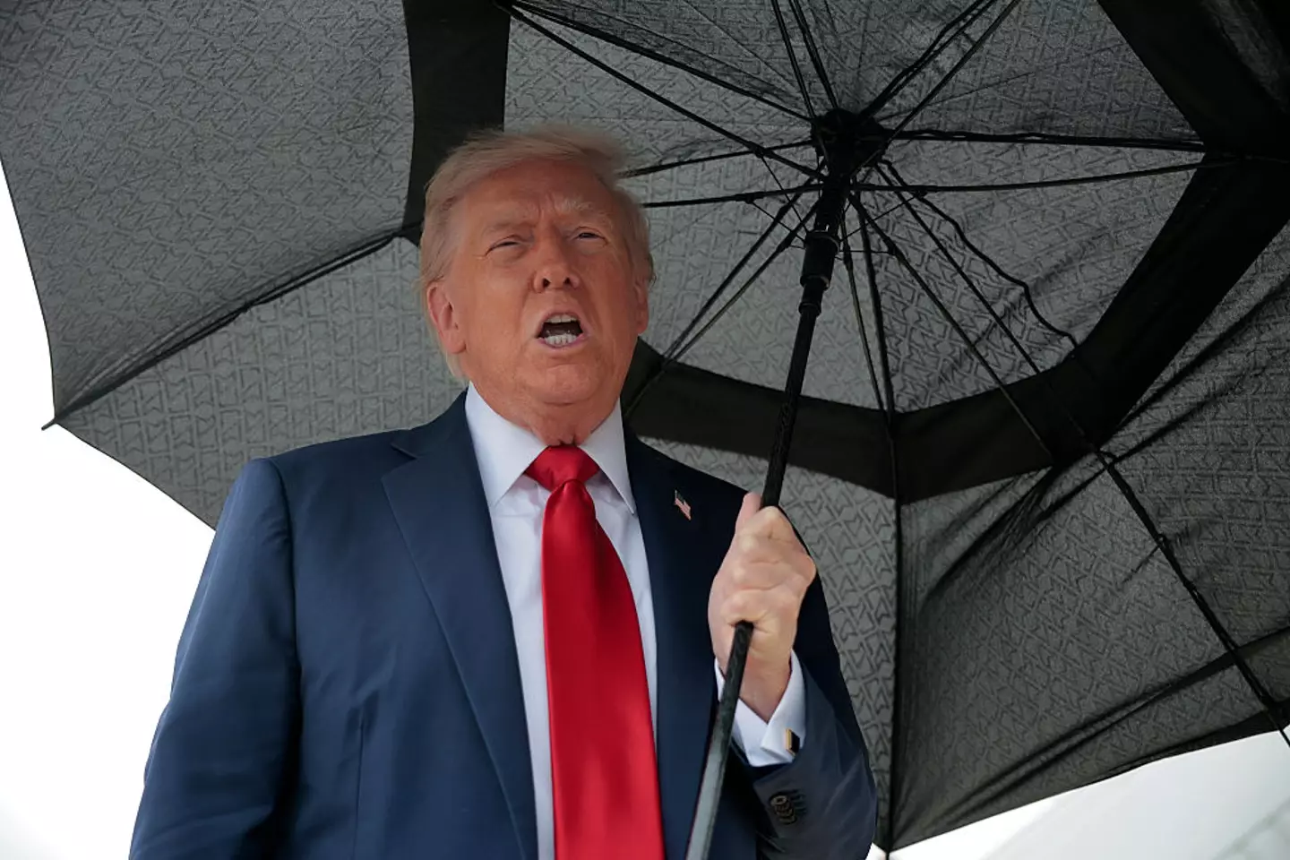 The president has said he wants to go to heaven (Chip Somodevilla/Getty Images)
